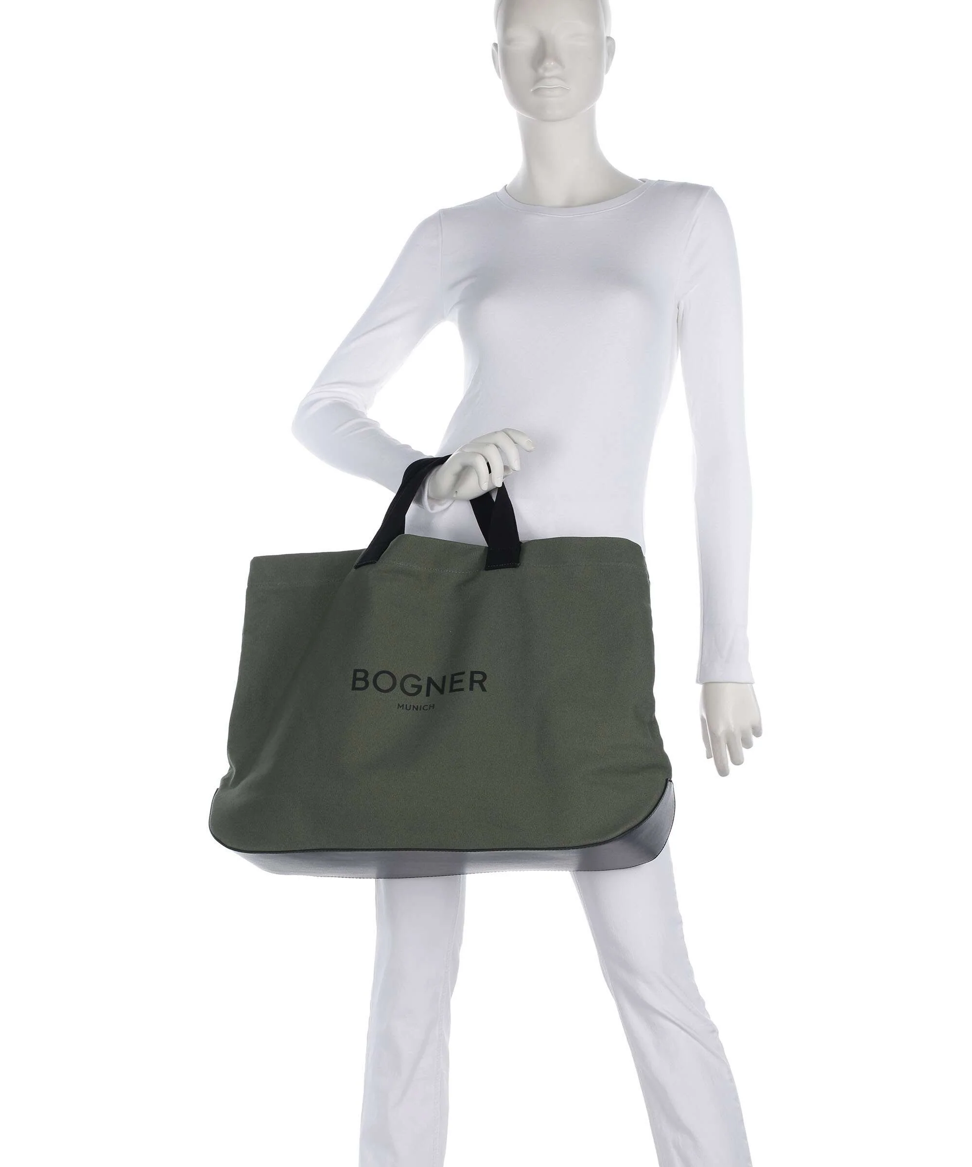 Bogner Curio Ambre Tote bag khaki - Image 3