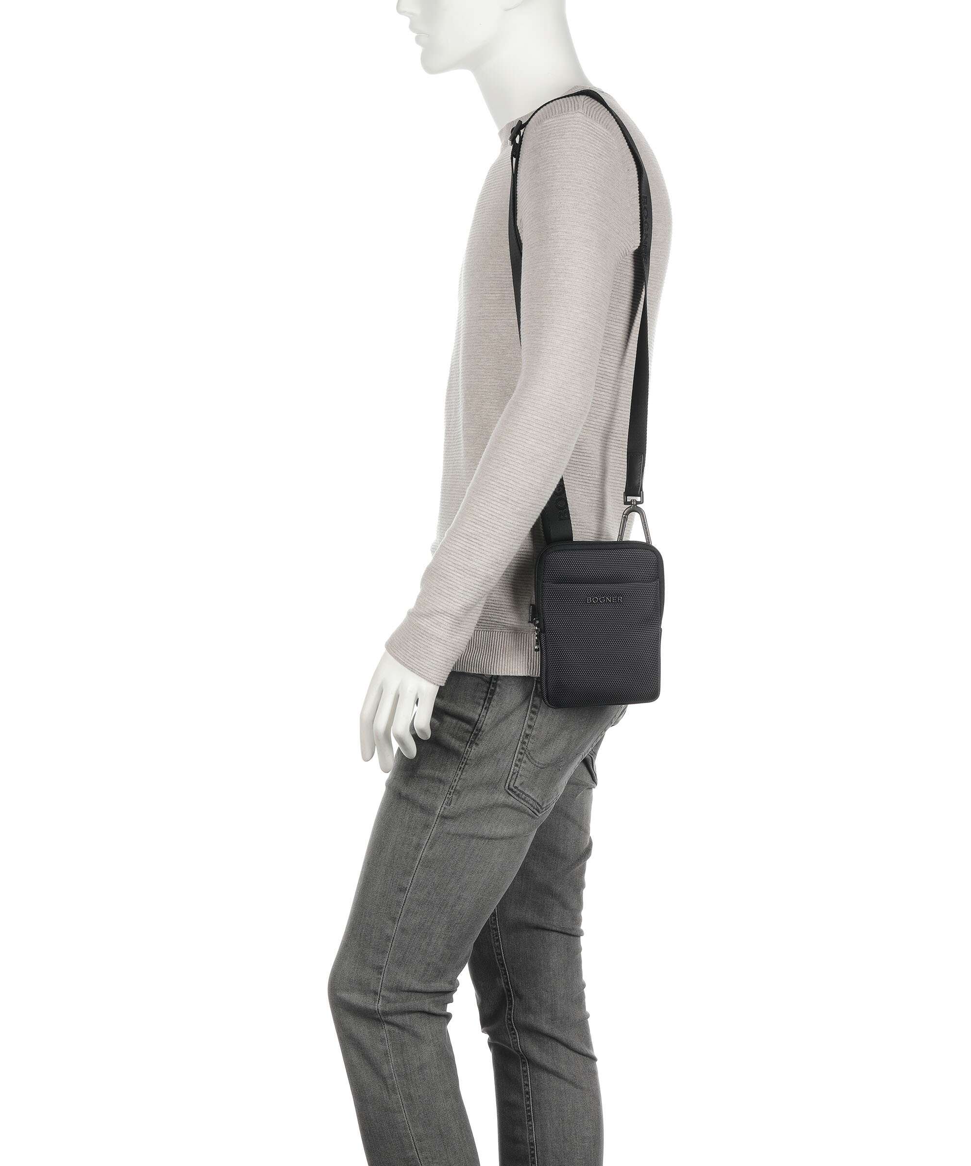 Bogner Keystone Frank Crossbody bag dark blue - Image 4