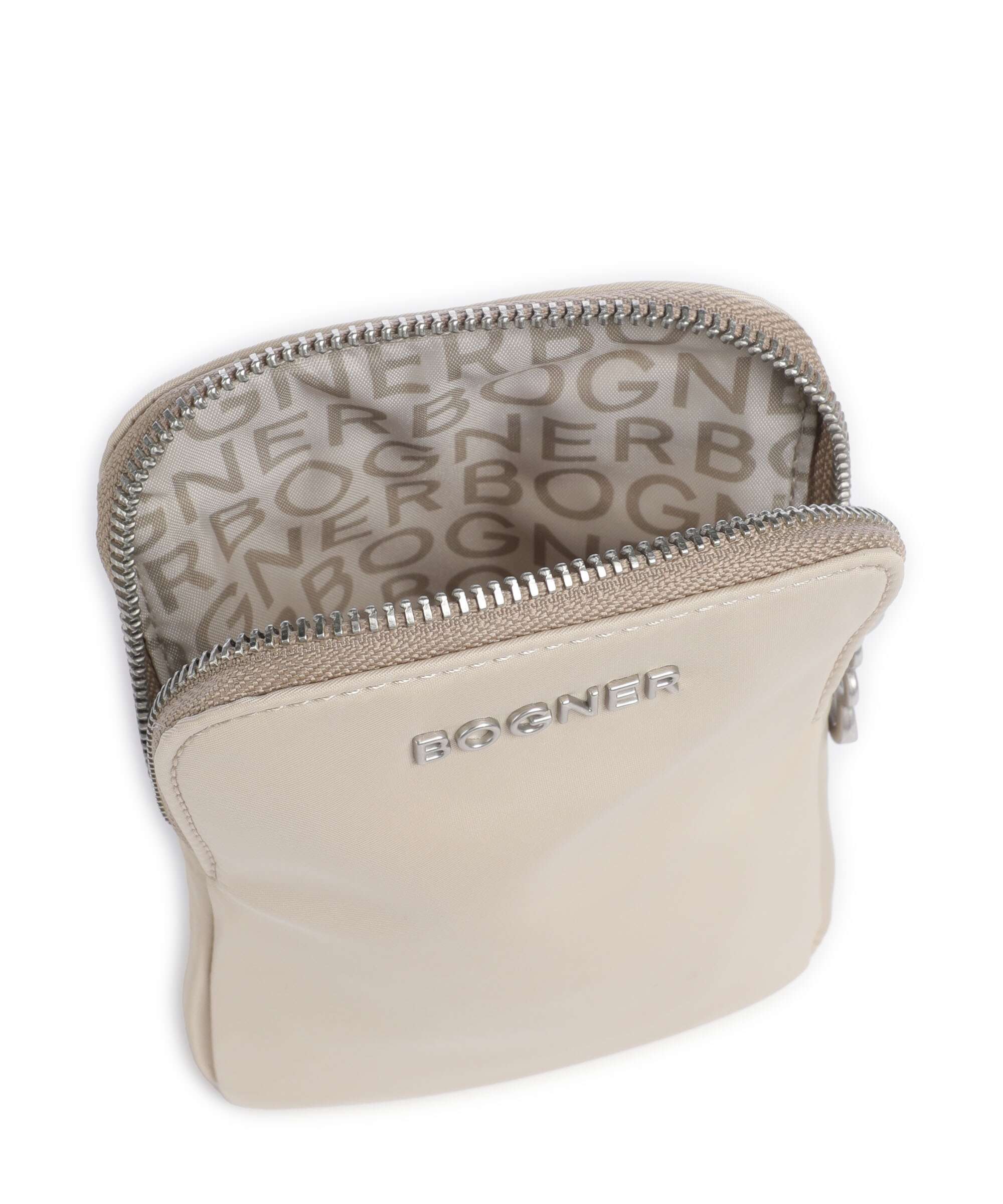 Bogner Klosters Johanna Phone bag oyster gray - Image 5