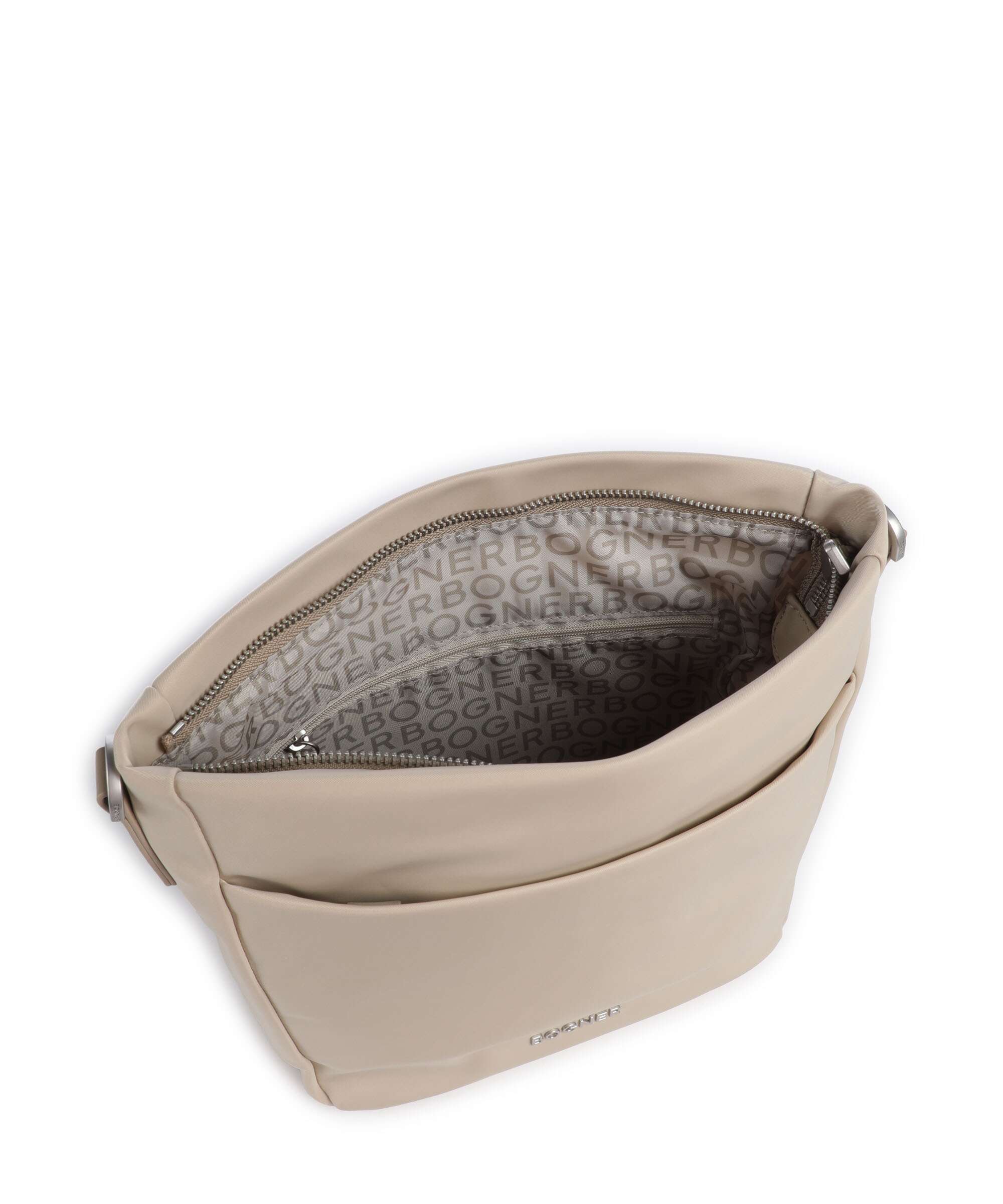 Bogner Klosters Juna Crossbody bag oyster gray - Image 6