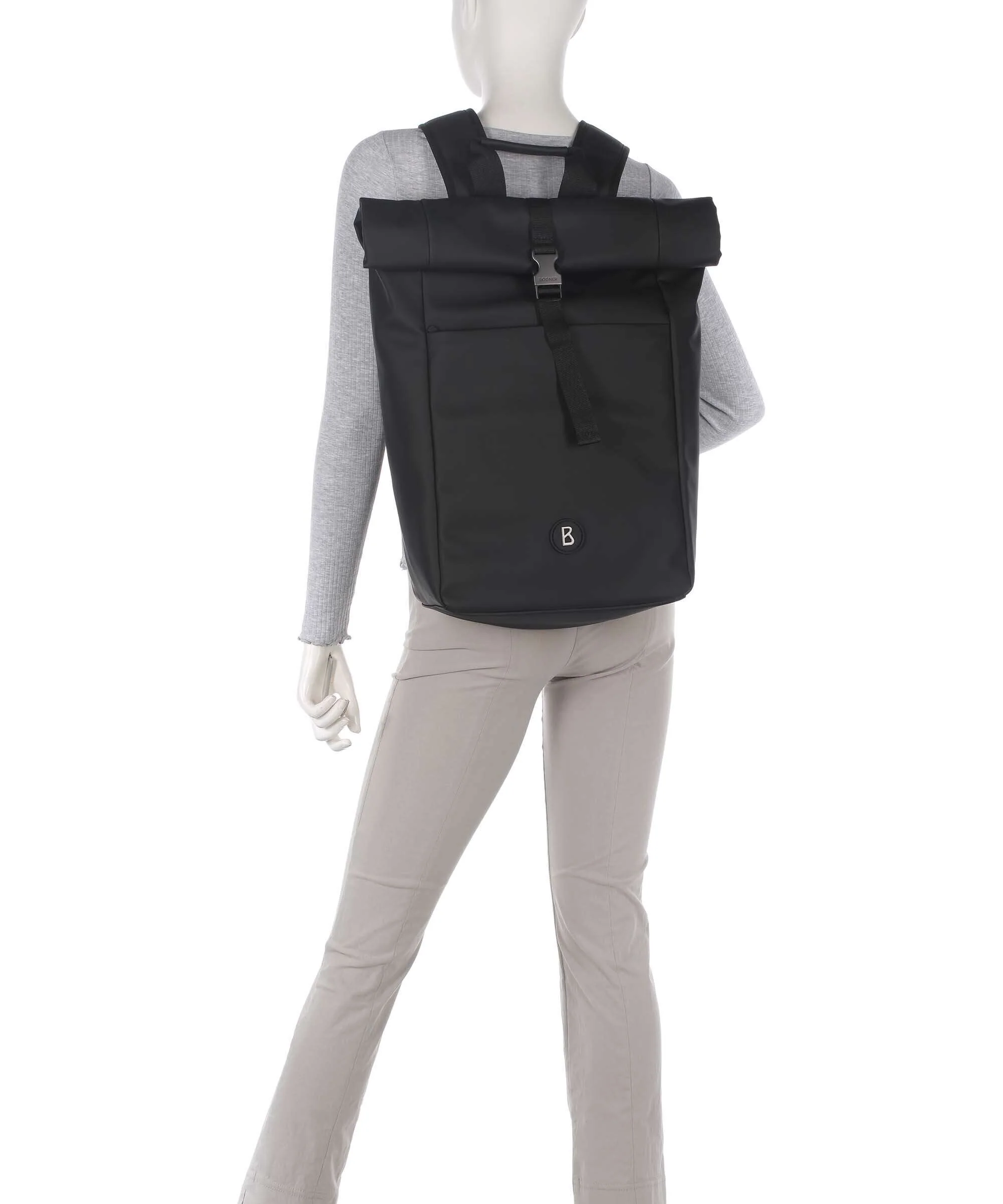 Bogner La Prava Leon Rolltop backpack schwarz - Image 3