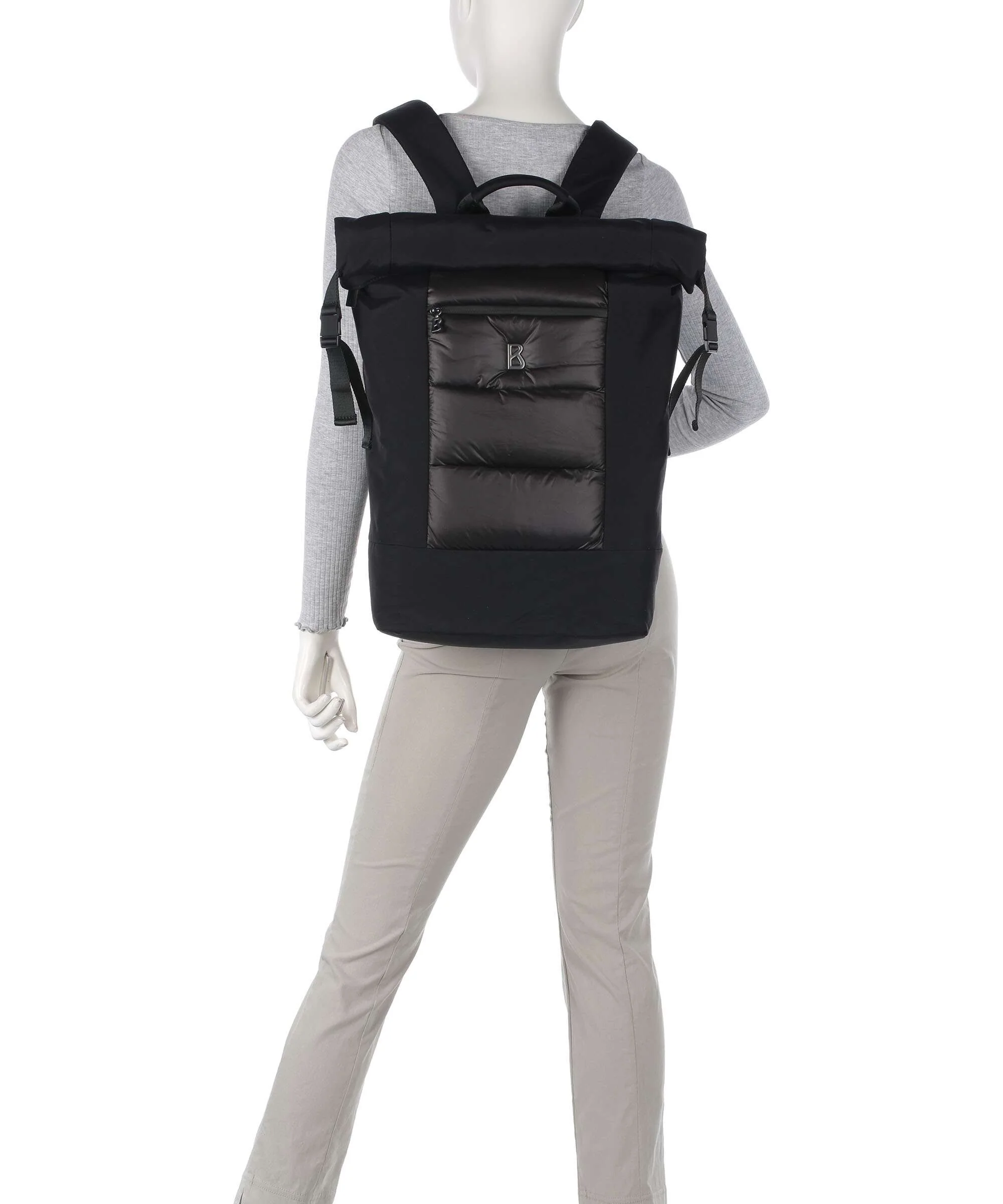 Bogner Monarch Leon Rolltop backpack black - Image 3