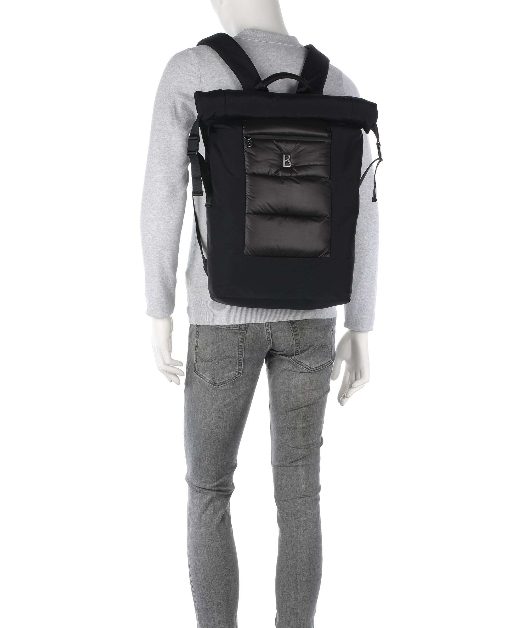 Bogner Monarch Leon Rolltop backpack black - Image 4