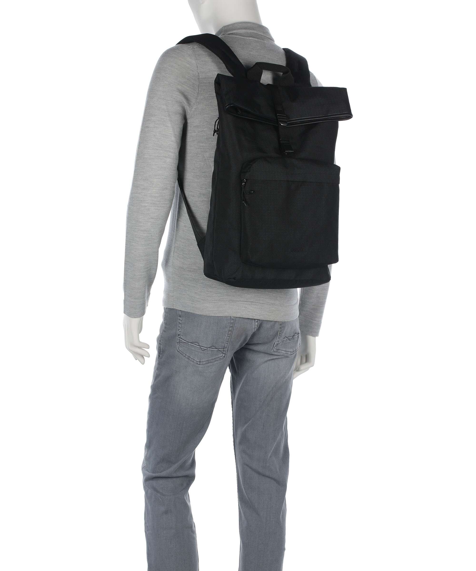 Bogner Myoko Leon Rolltop backpack black - Image 3