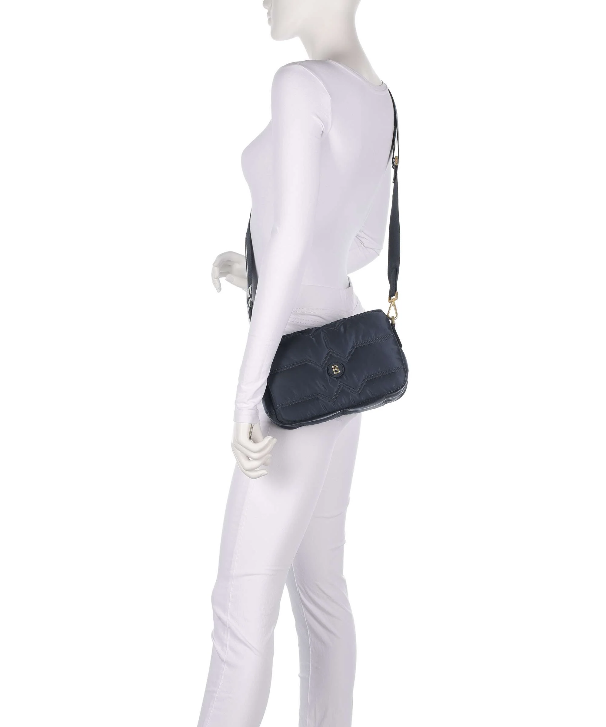 Bogner Wallis Tessuto Bar Crossbody bag dark blue - Image 3