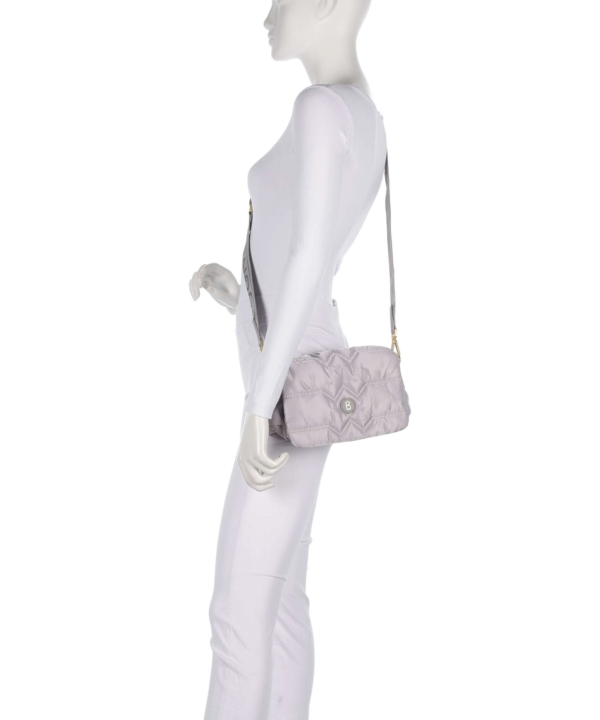 Bogner Wallis Tessuto Bar Crossbody bag lightgrey - Image 3