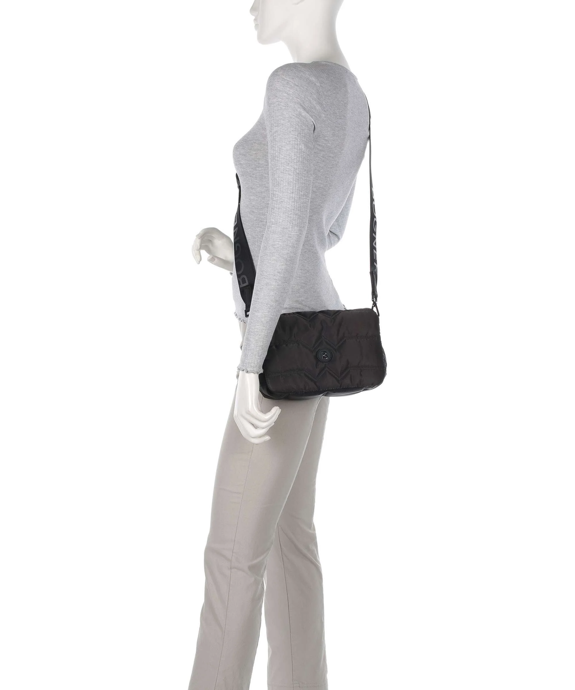 Bogner Wallis Tessuto Bar Crossbody bag black - Image 3