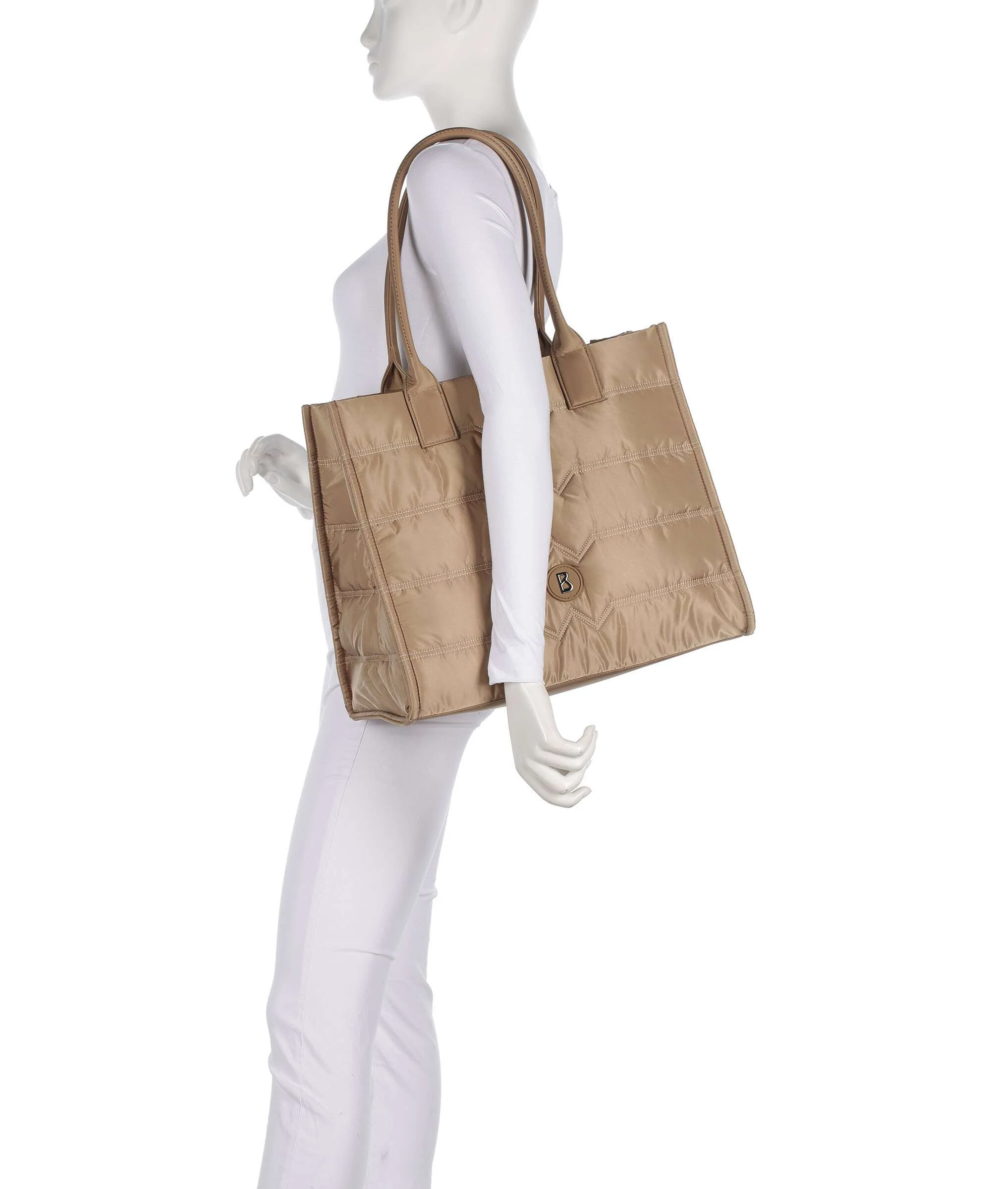 Bogner Wallis Tessuto Maylin Tote bag brown sugar - Image 3