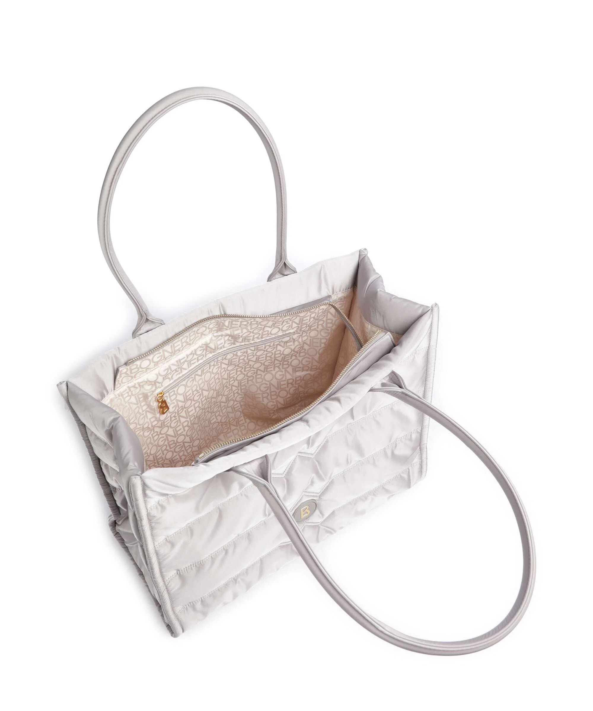 Bogner Wallis Tessuto Maylin Tote bag lightgrey - Image 5