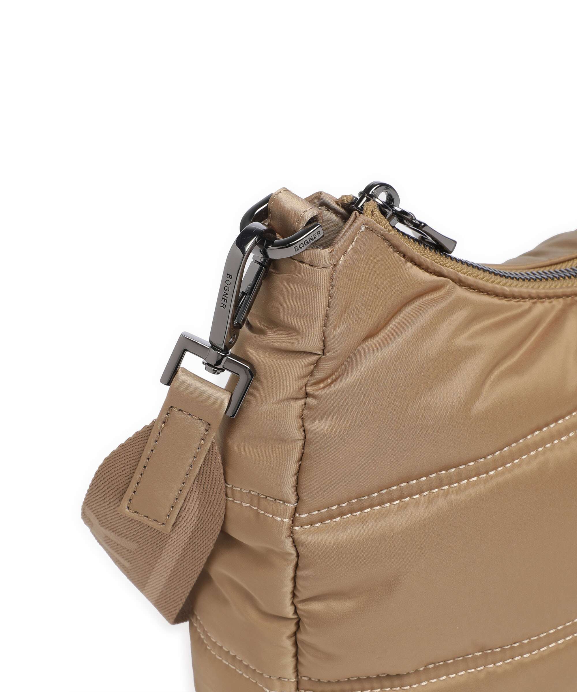 Bogner Wallis Tessuto Odette Crossbody bag brown sugar - Image 4