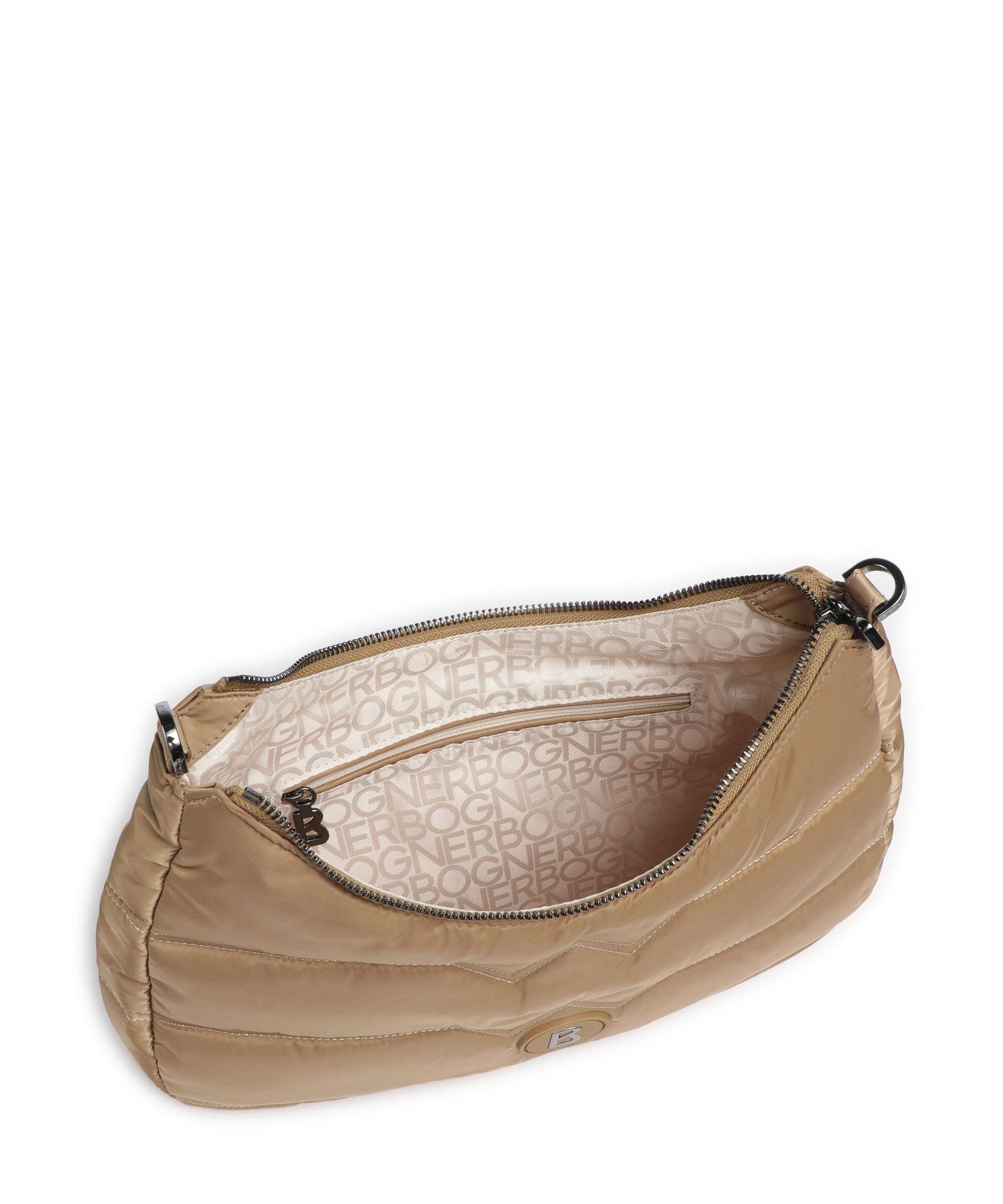 Bogner Wallis Tessuto Odette Crossbody bag brown sugar - Image 6