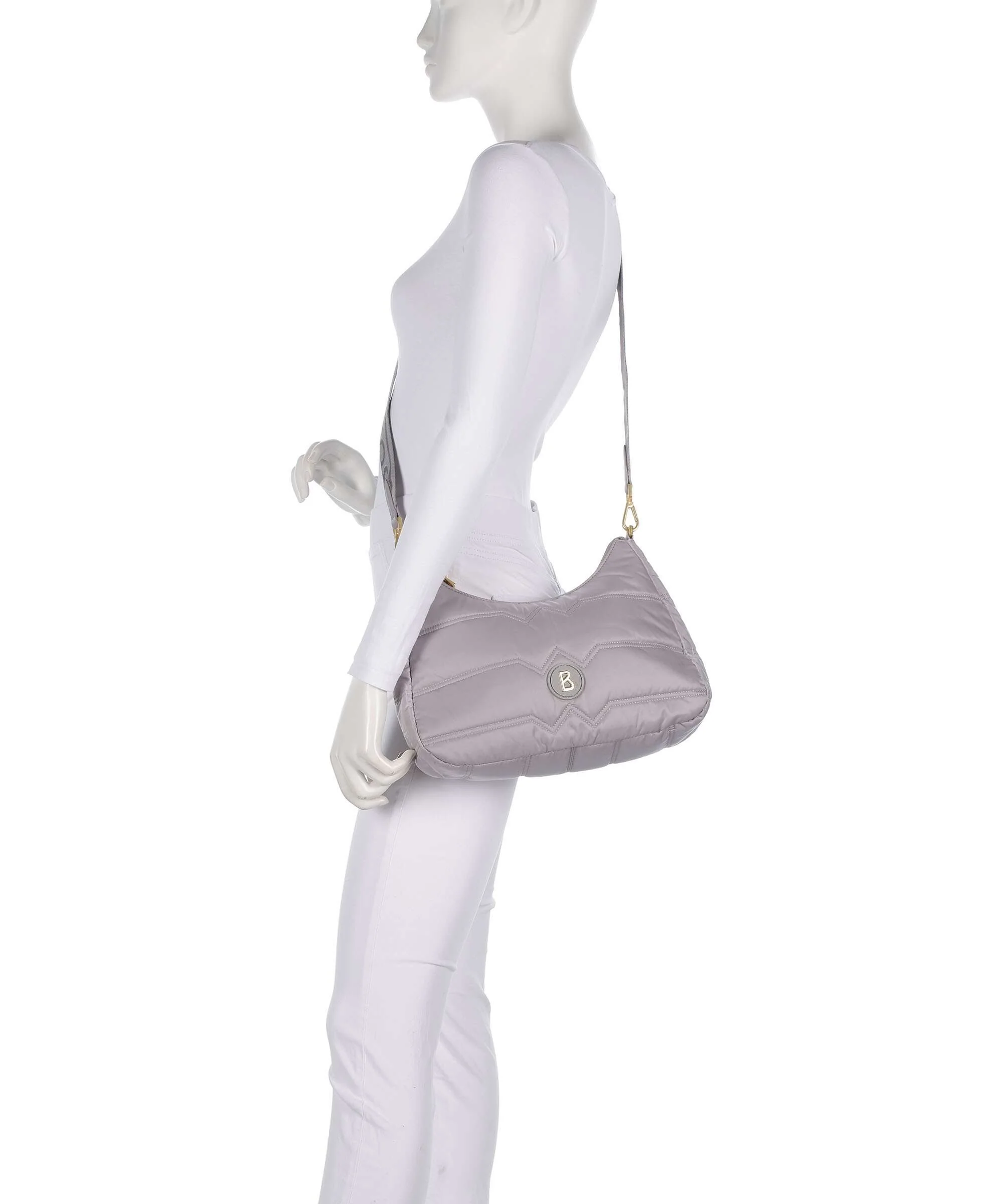 Bogner Wallis Tessuto Odette Crossbody bag lightgrey - Image 3