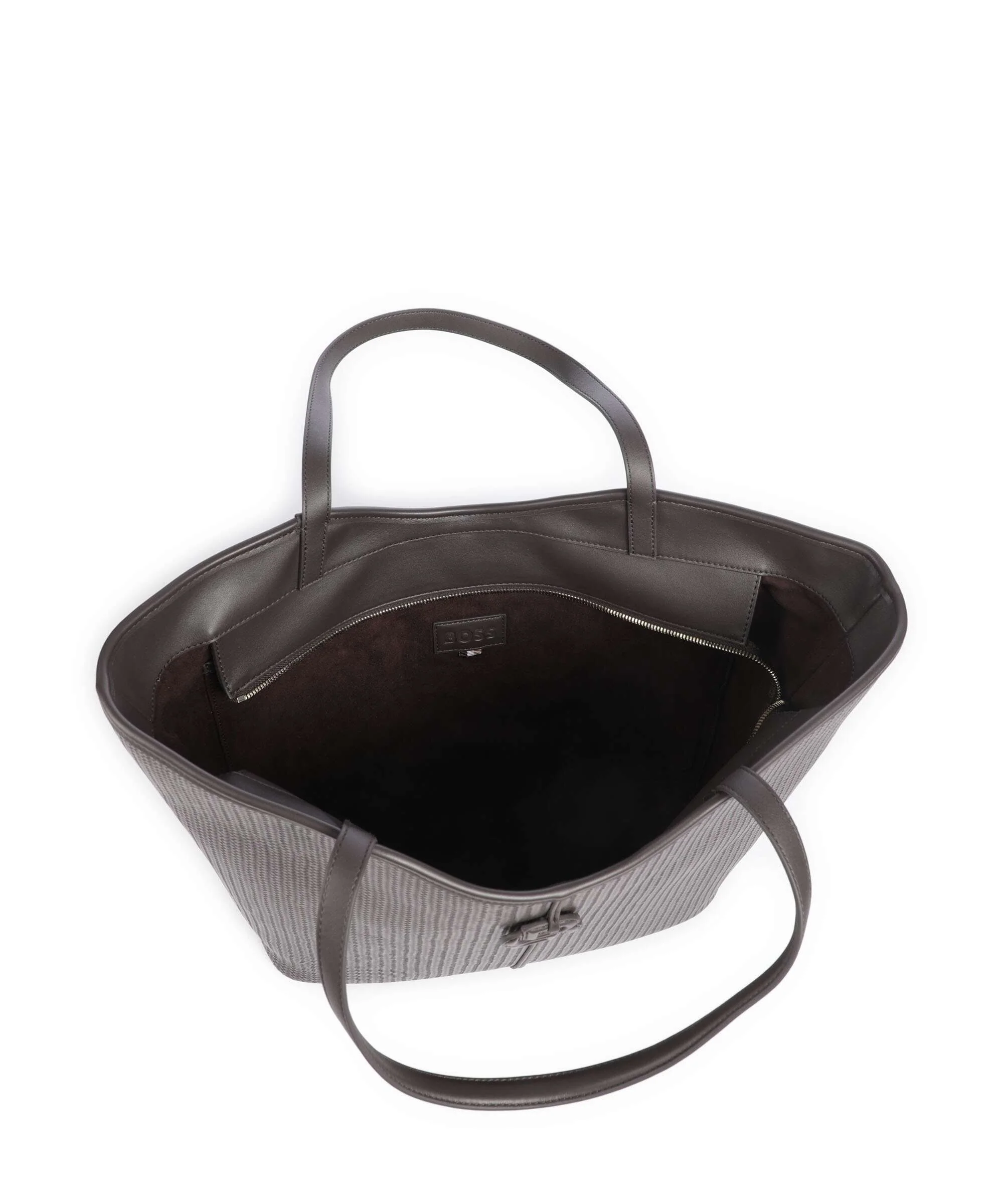 BOSS Anett Big Tote bag dark brown - Image 5