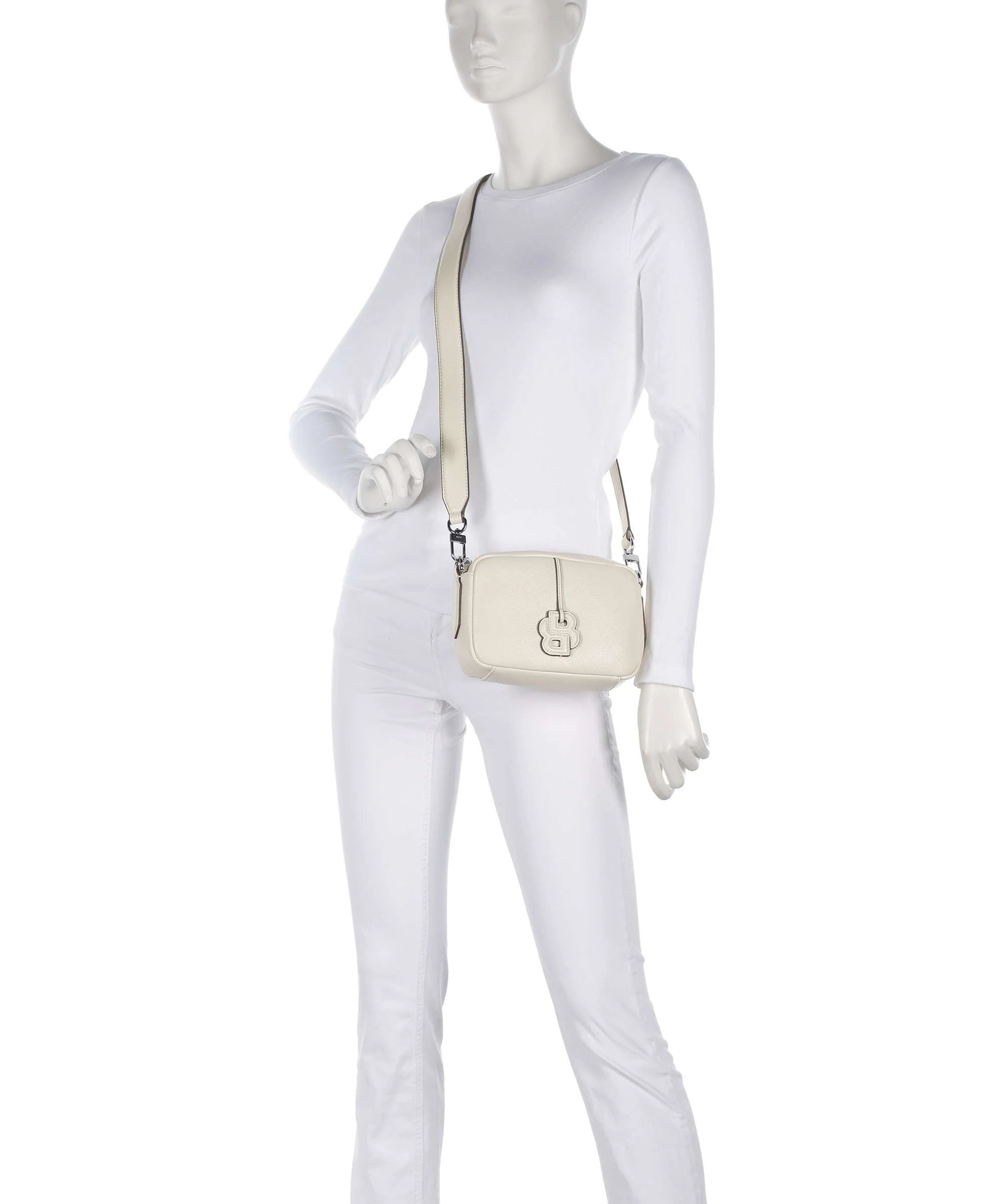 BOSS Anett Crossbody bag open white - Image 3
