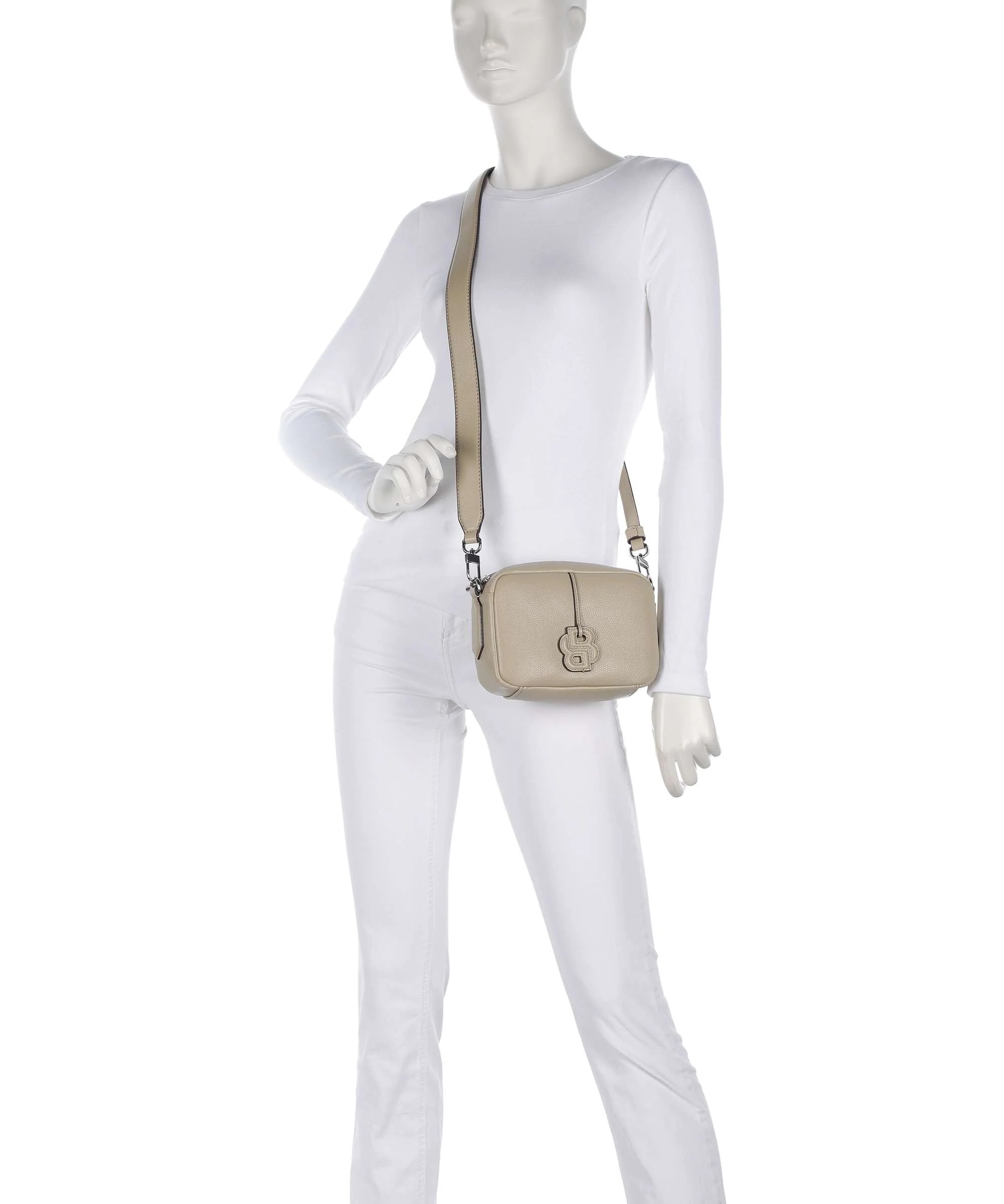BOSS Anett Crossbody bag light beige - Image 3
