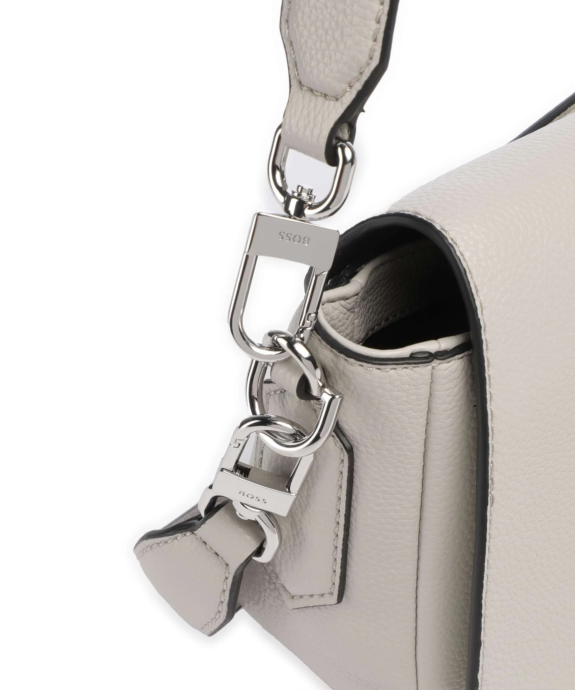 BOSS Anett Shoulder bag light grey - Image 4
