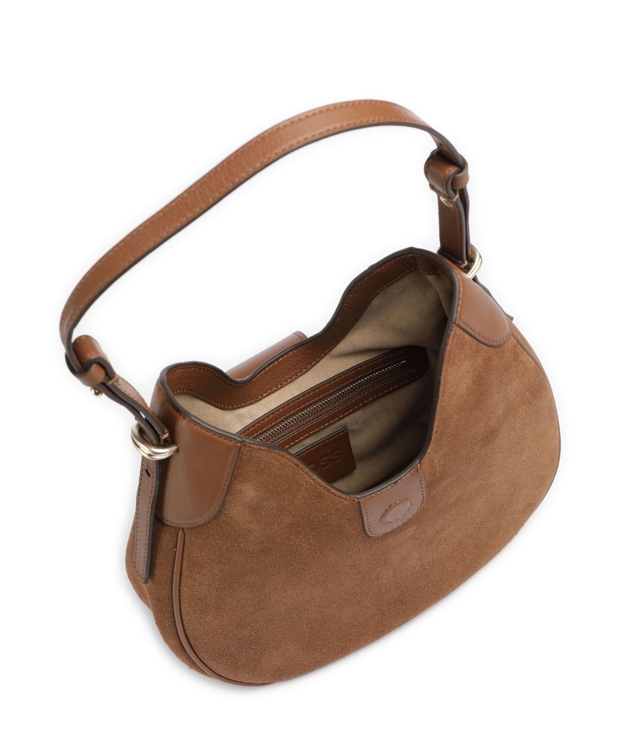 BOSS Beyond Hobo bag medium brown - Image 6