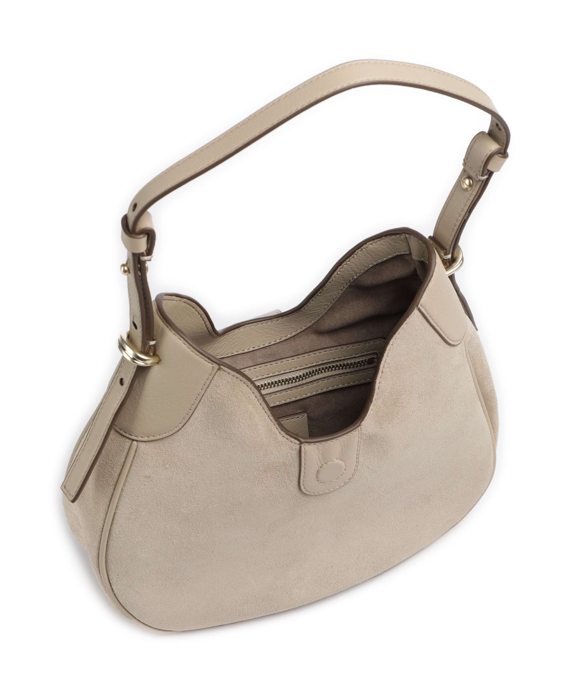 BOSS Beyond Hobo bag light beige - Image 5