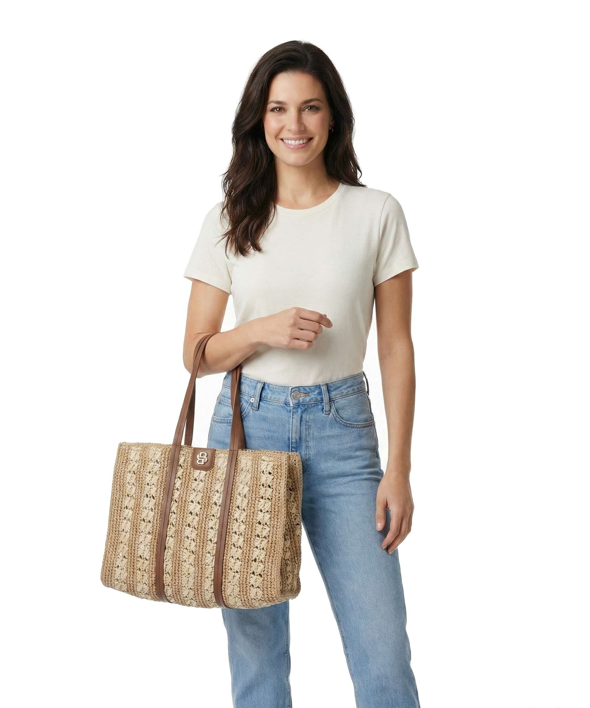 BOSS Beyond Tote bag open white - Image 3