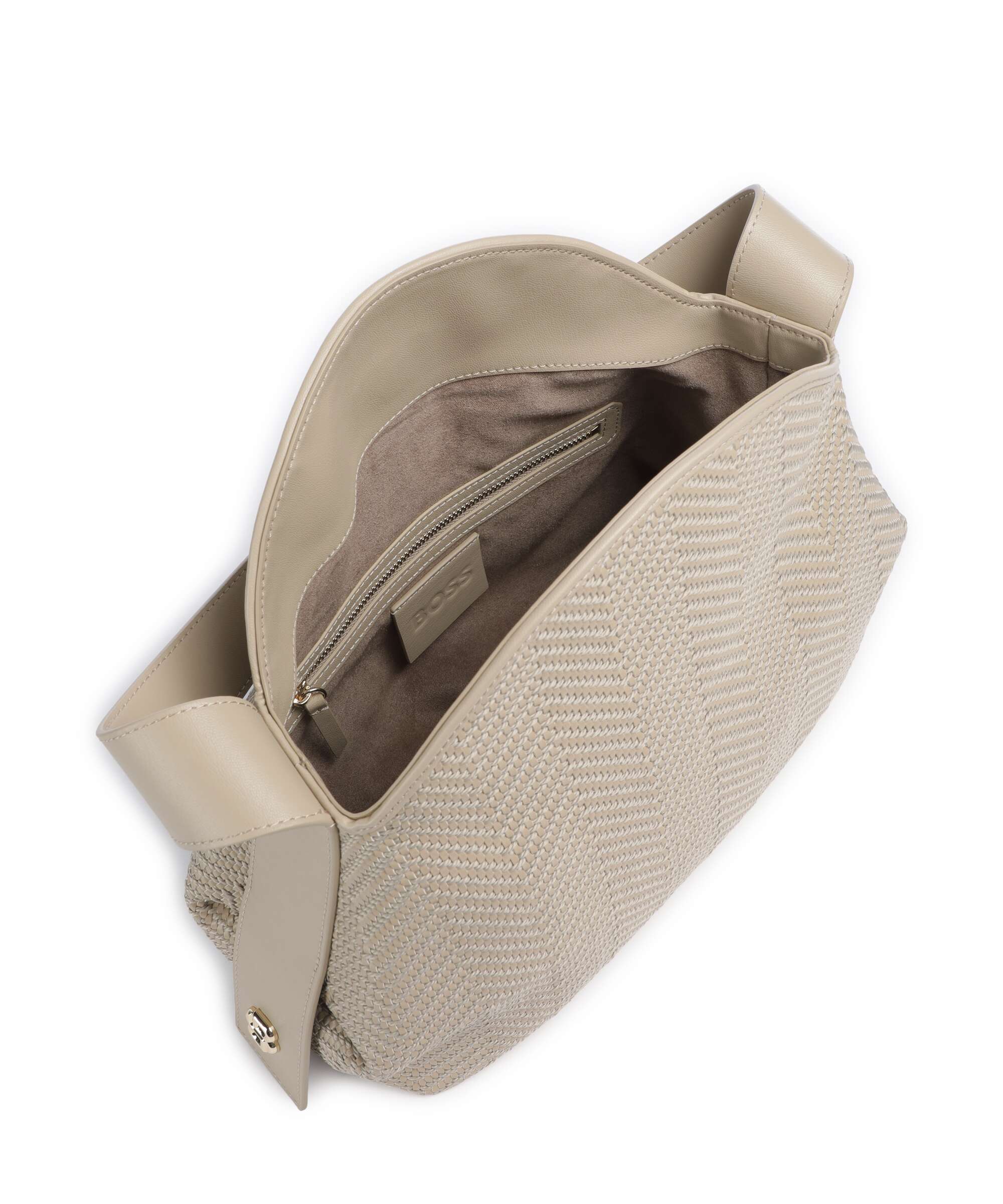 BOSS Caylie Shoulder bag light beige - Image 6