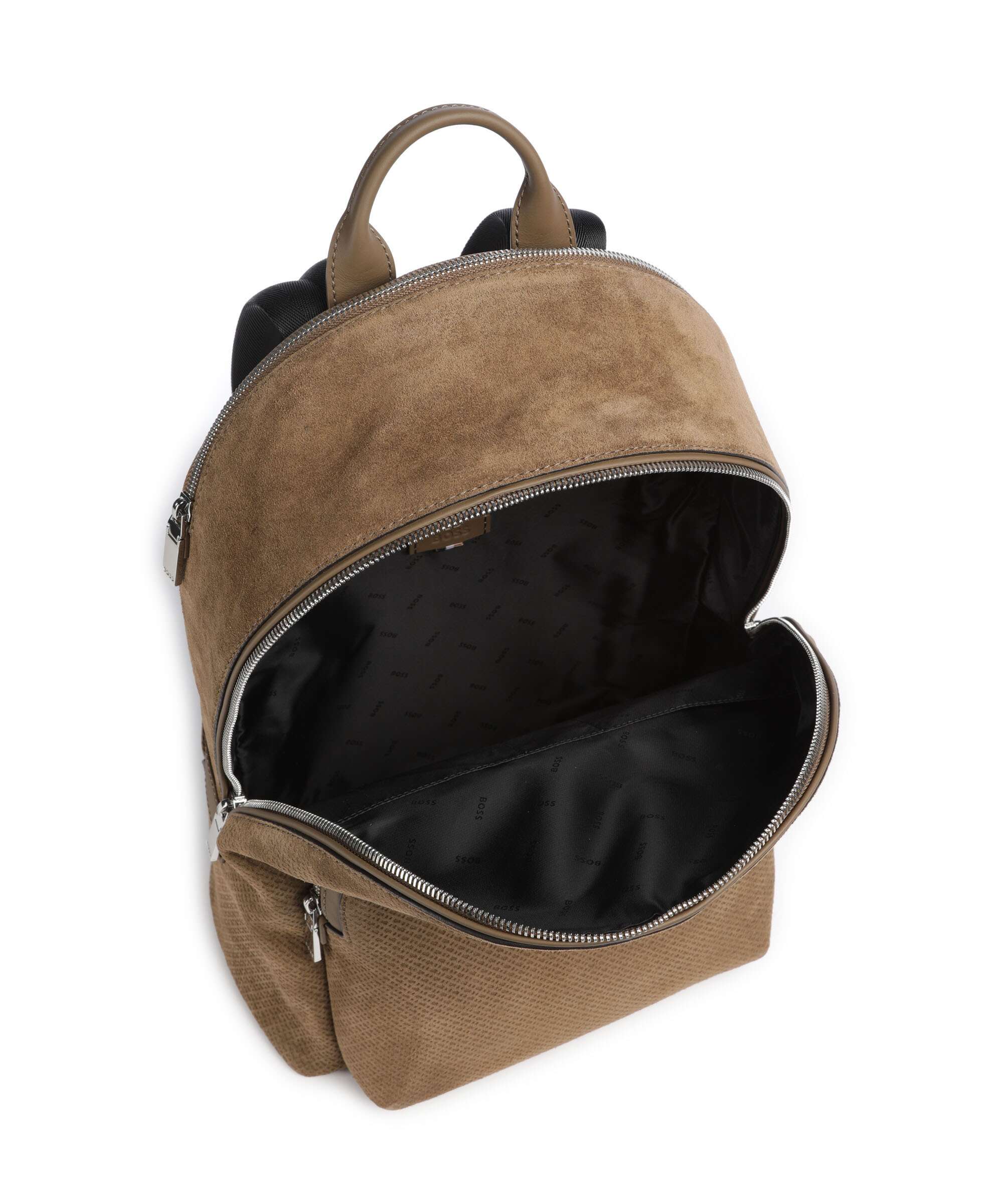 BOSS Crosstown Backpack dark beige - Image 5