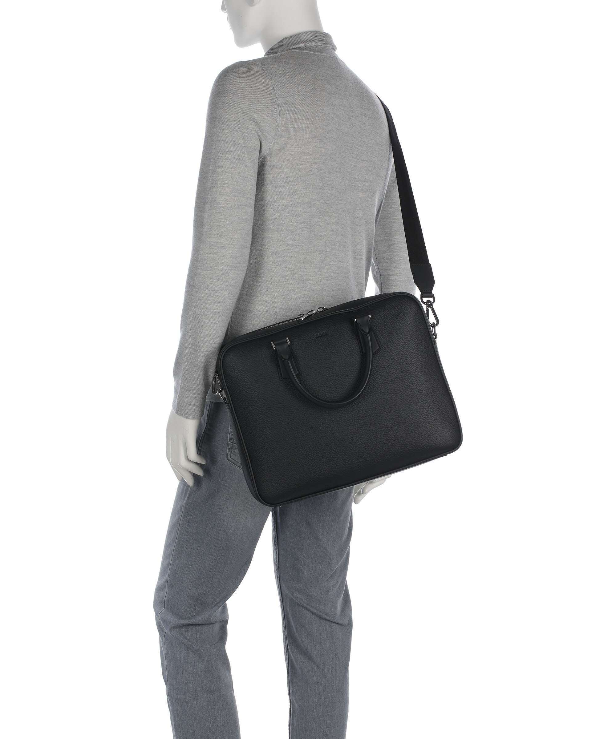 BOSS Crosstown Briefcase black - Image 3