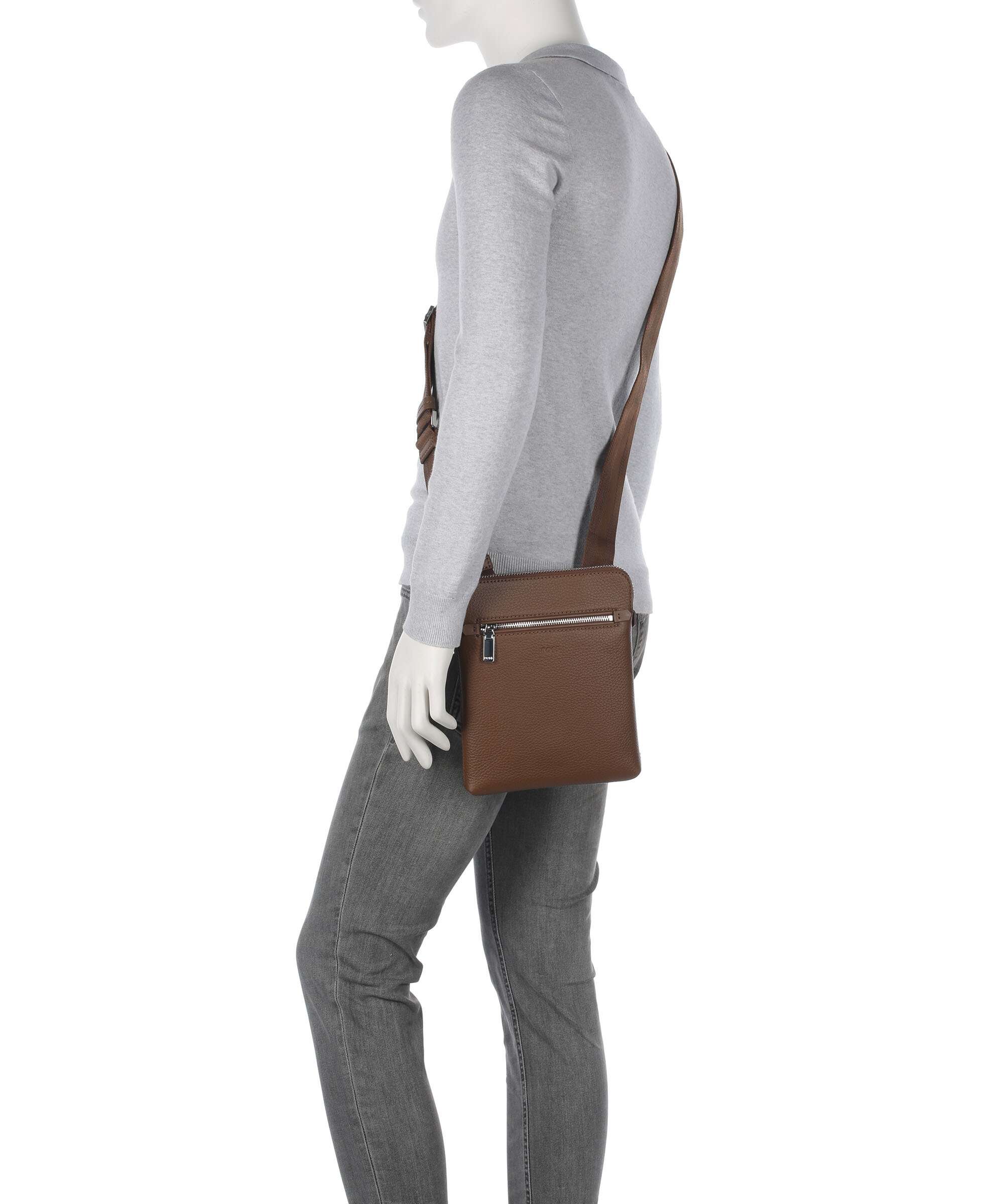 BOSS Crosstown Crossbody bag medium brown - Image 3