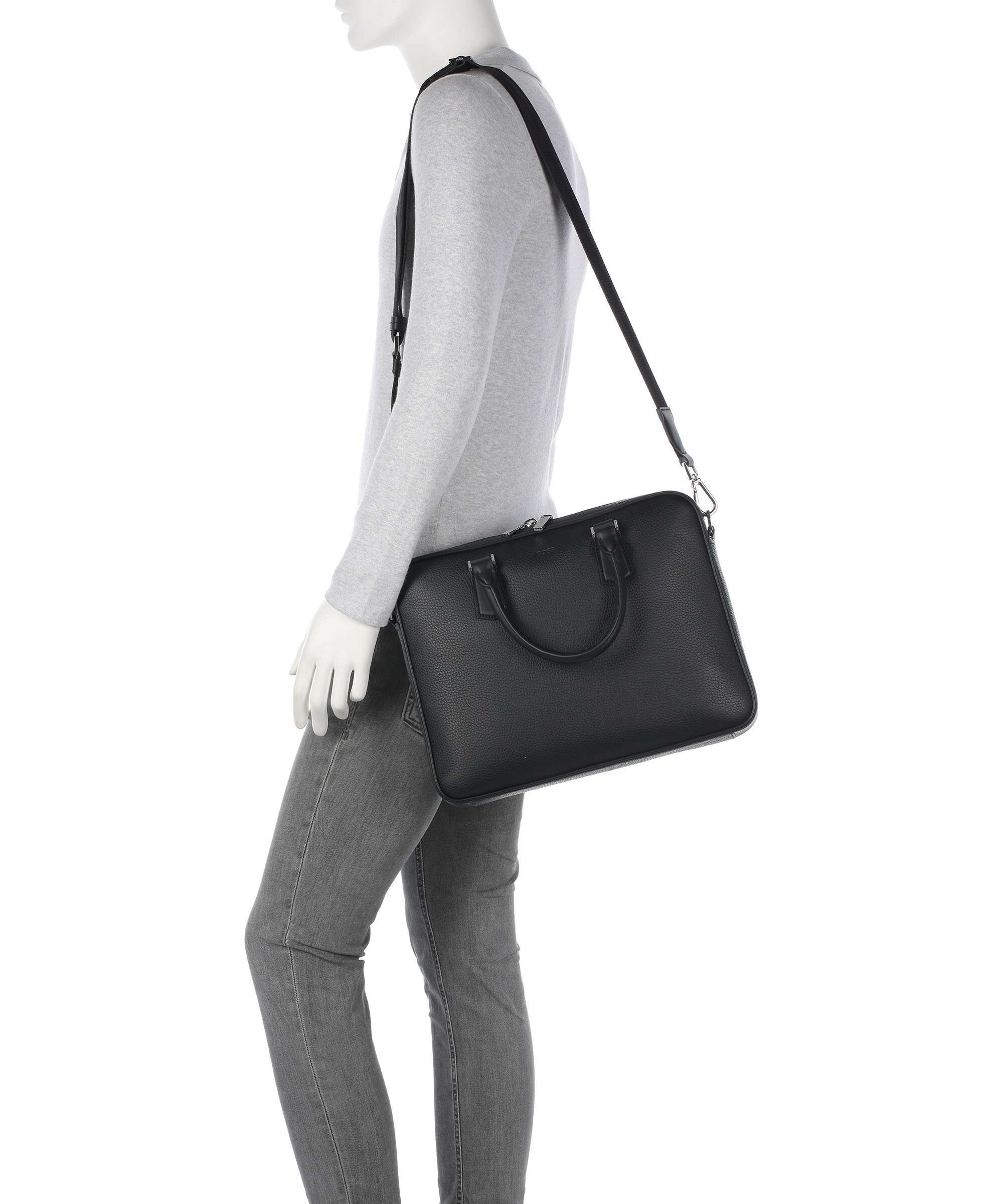 BOSS Crosstown Laptop bag black - Image 3