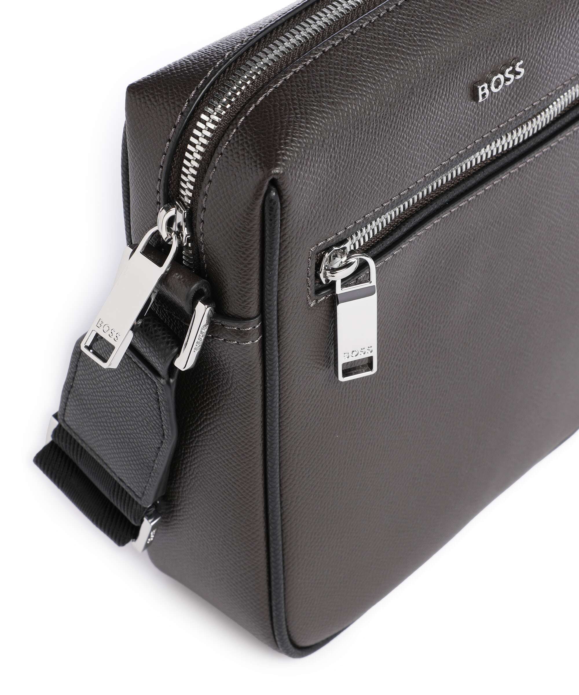 BOSS Daxter Crossbody bag dark brown - Image 4