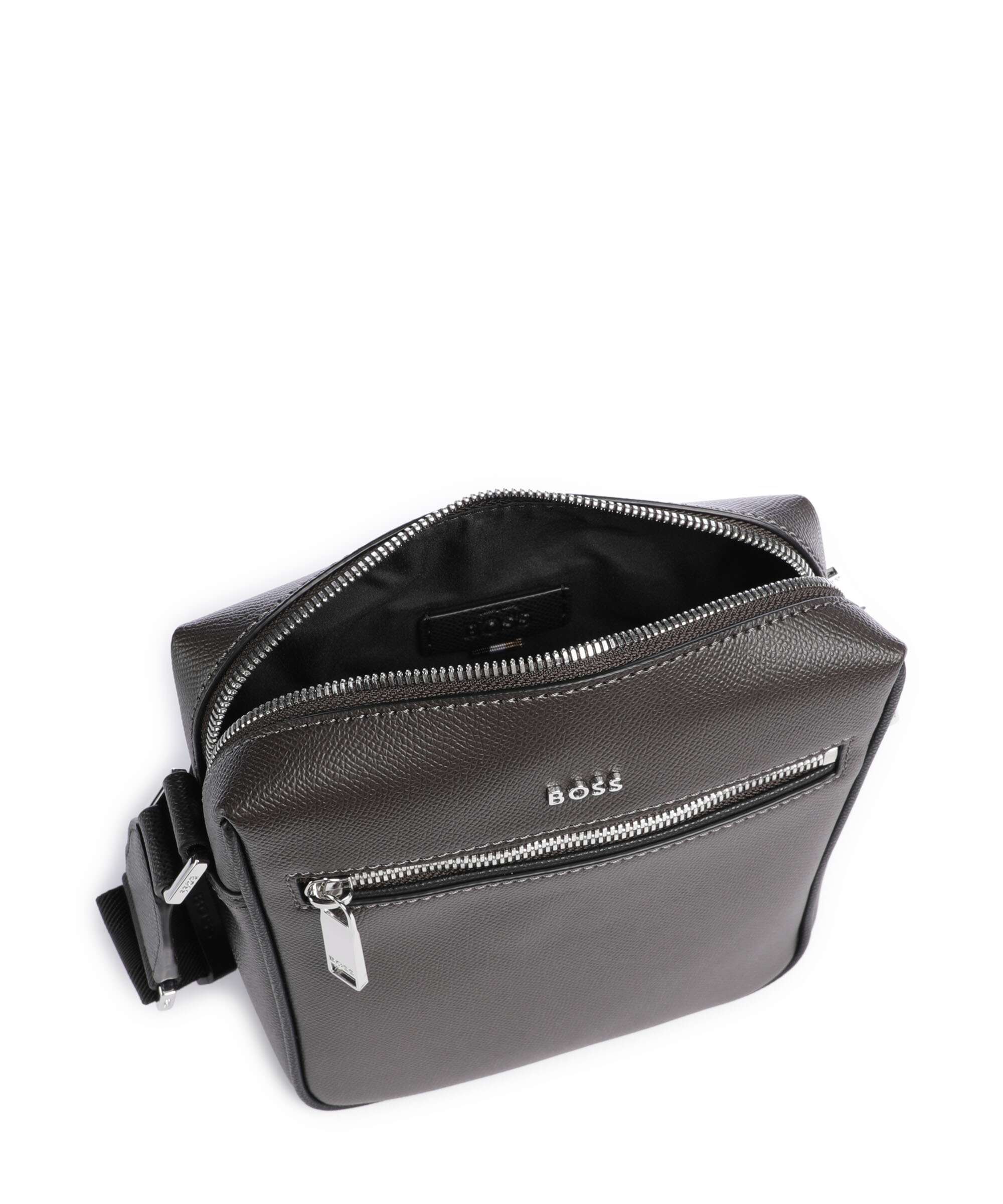 BOSS Daxter Crossbody bag dark brown - Image 6