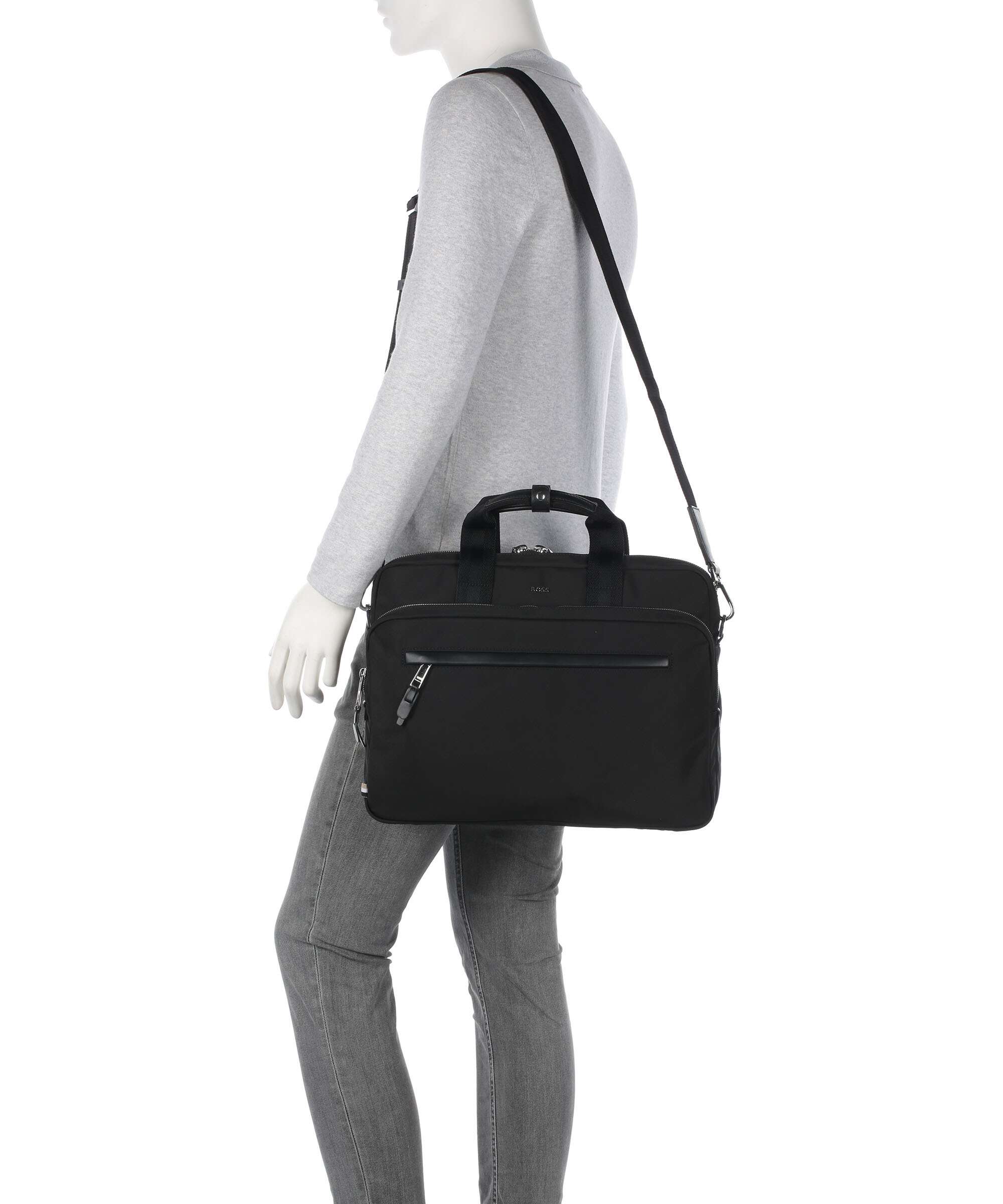 BOSS Highway Briefcase black - Image 3