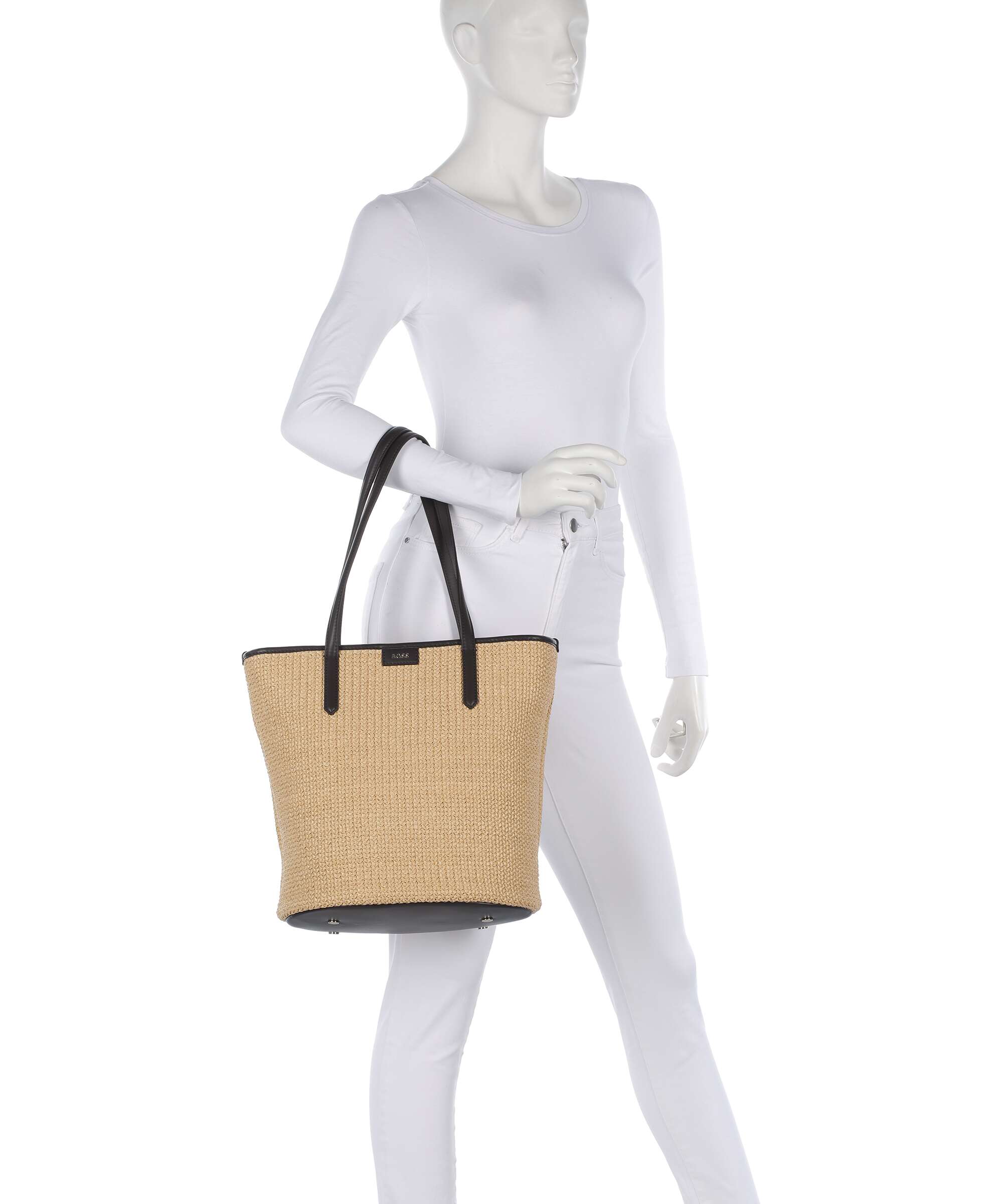 BOSS Jala Tote bag open white - Image 3