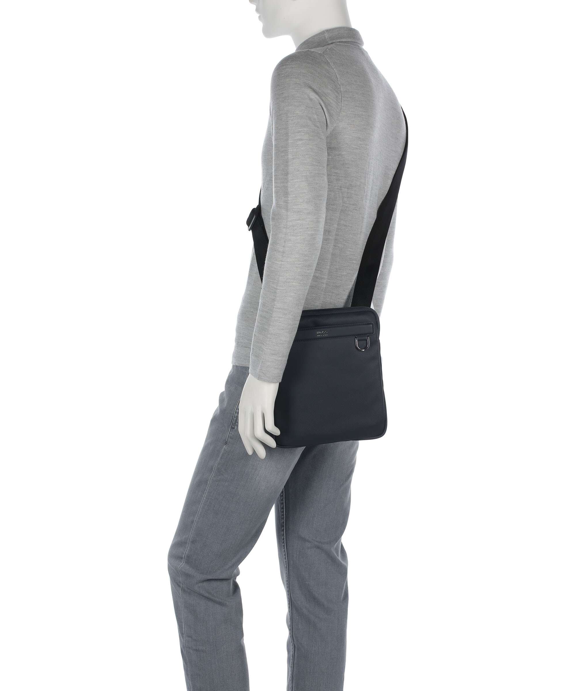 BOSS Jinko Crossbody bag dark blue - Image 3