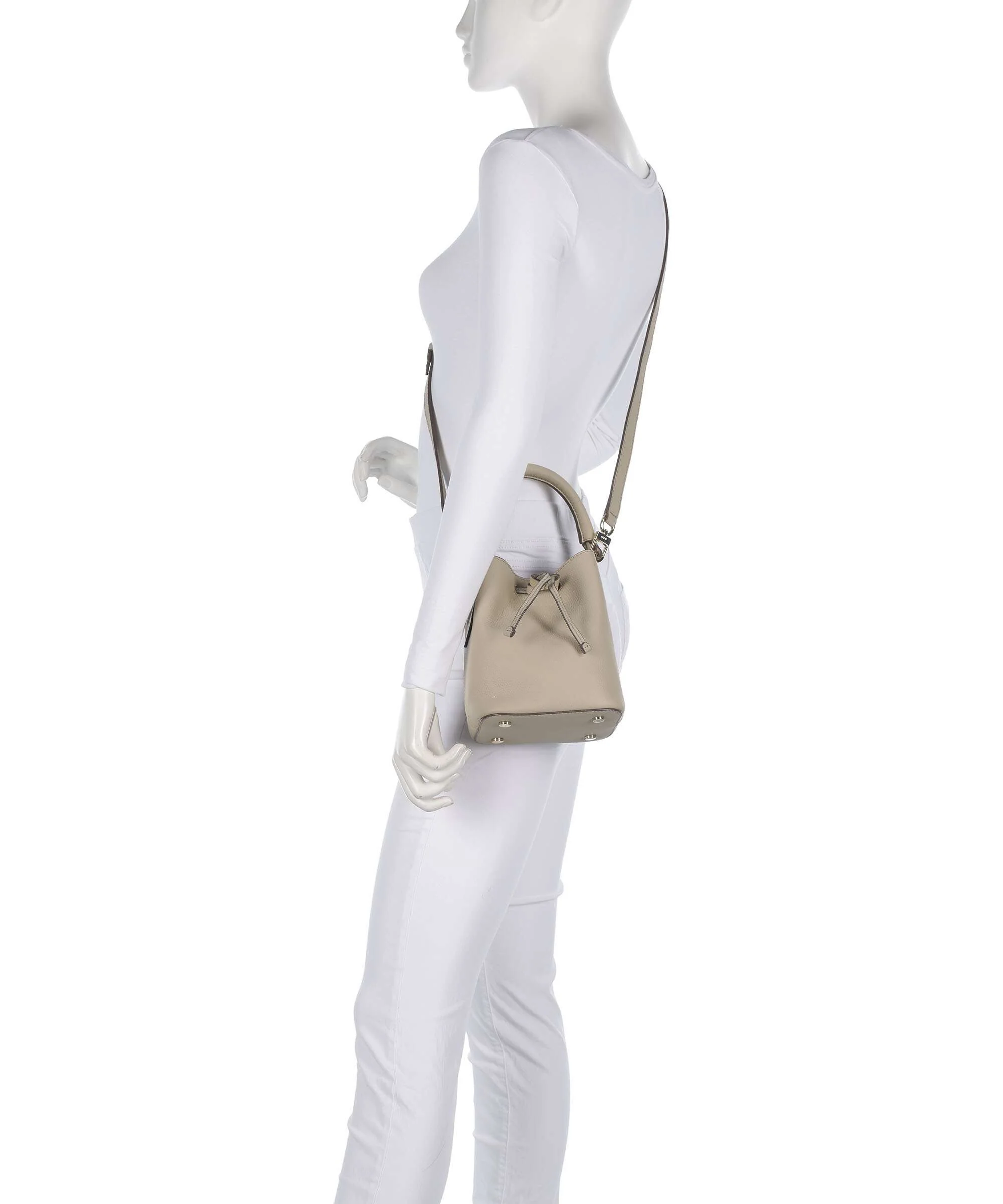 BOSS Lenah Bucket bag light beige - Image 3
