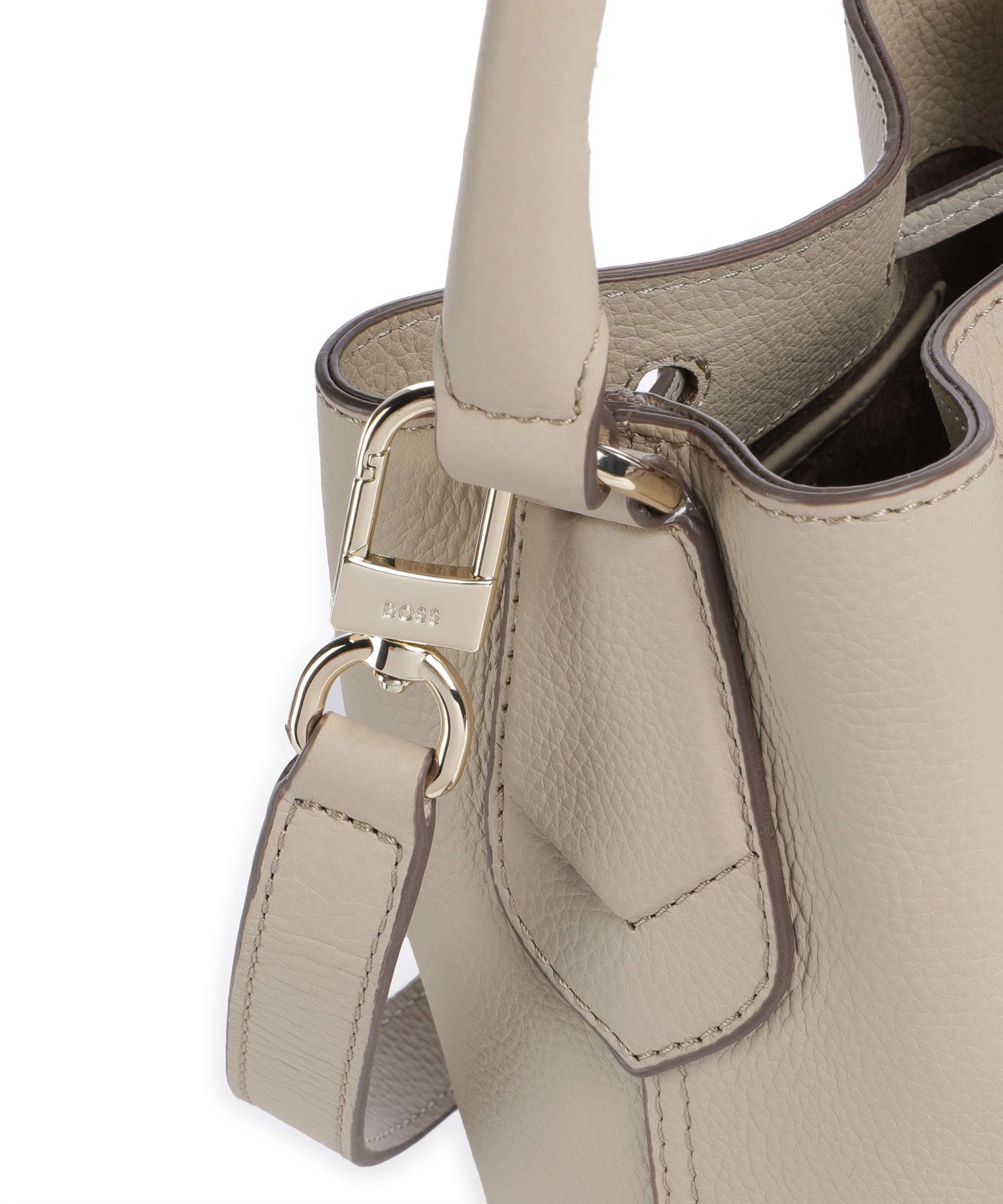 BOSS Lenah Bucket bag light beige - Image 4