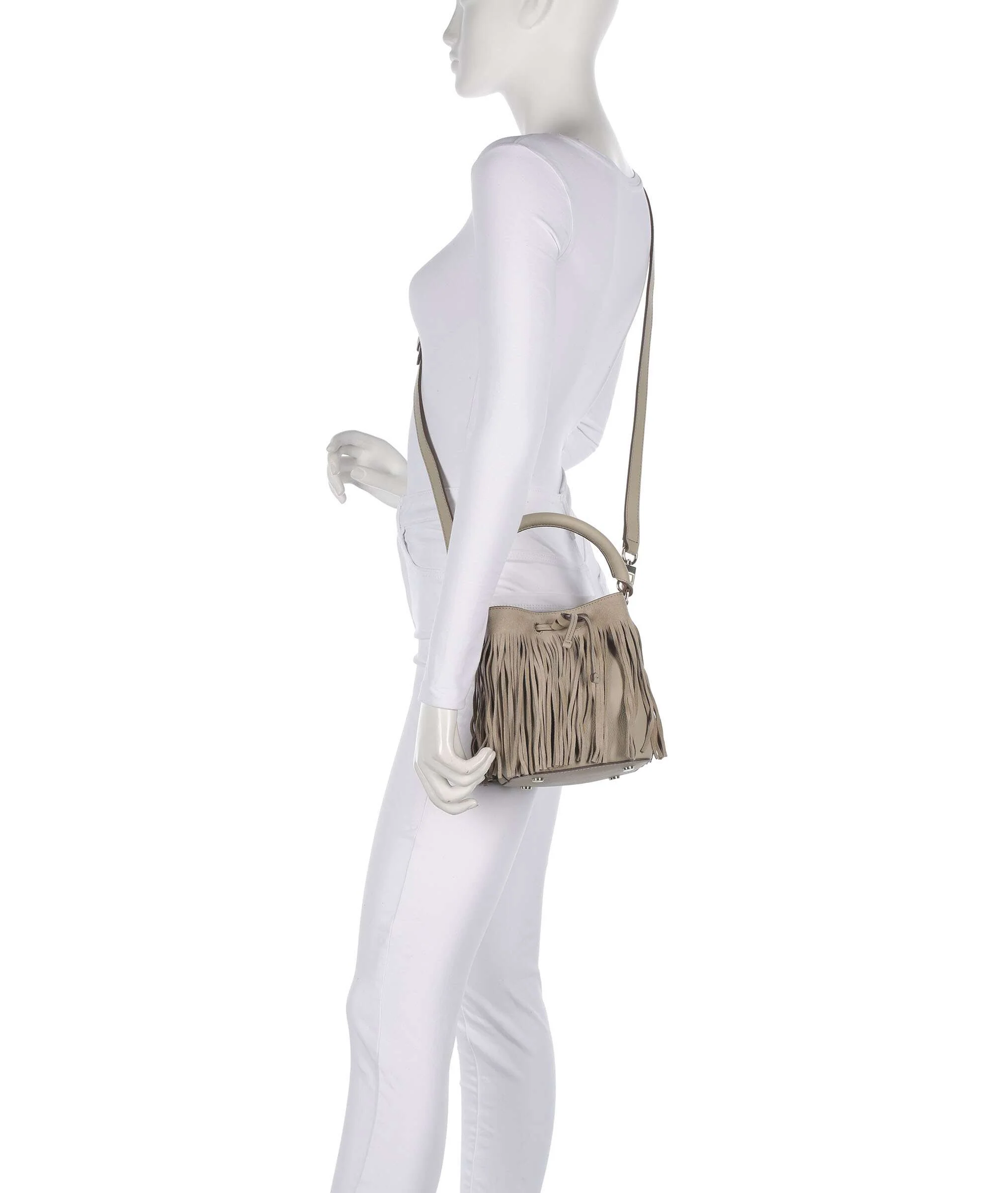BOSS Lenah Bucket bag light beige - Image 3