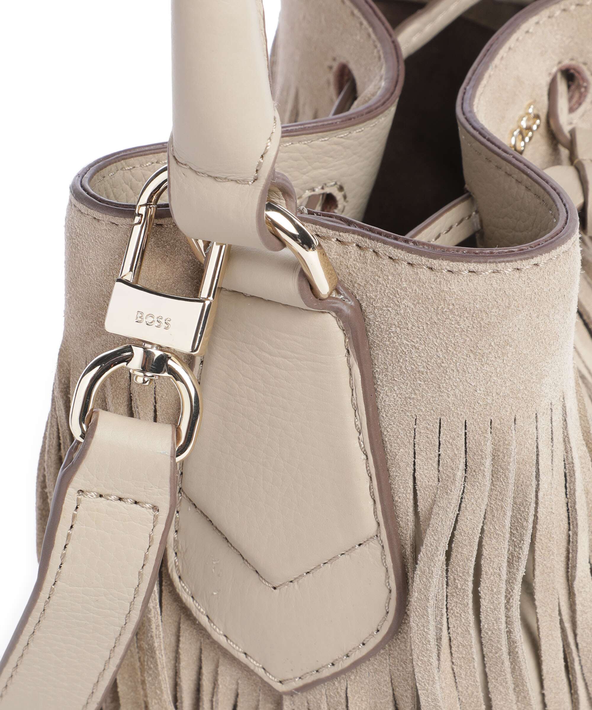 BOSS Lenah Bucket bag light beige - Image 5