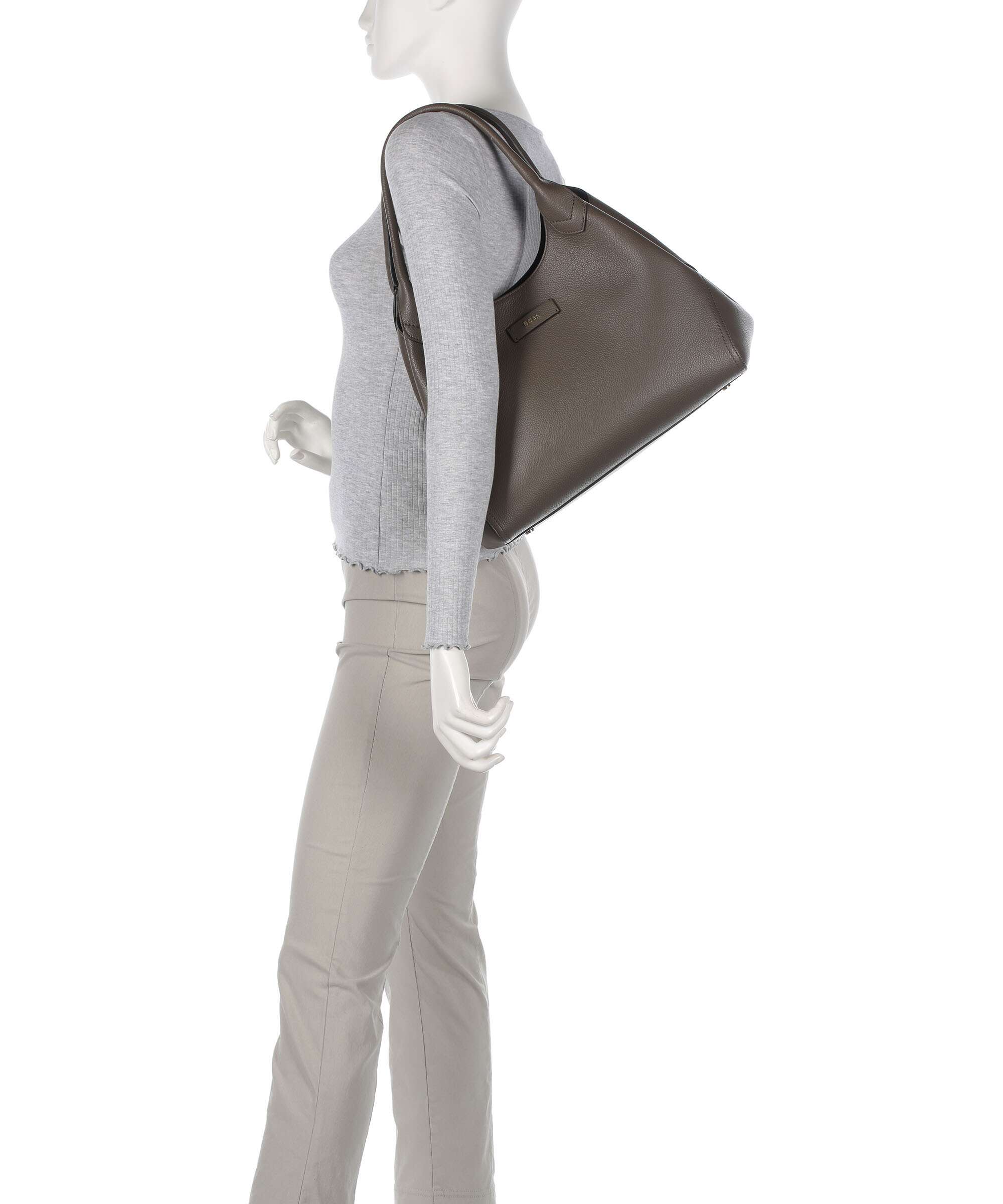 BOSS Lenah Hobo bag medium brown - Image 3