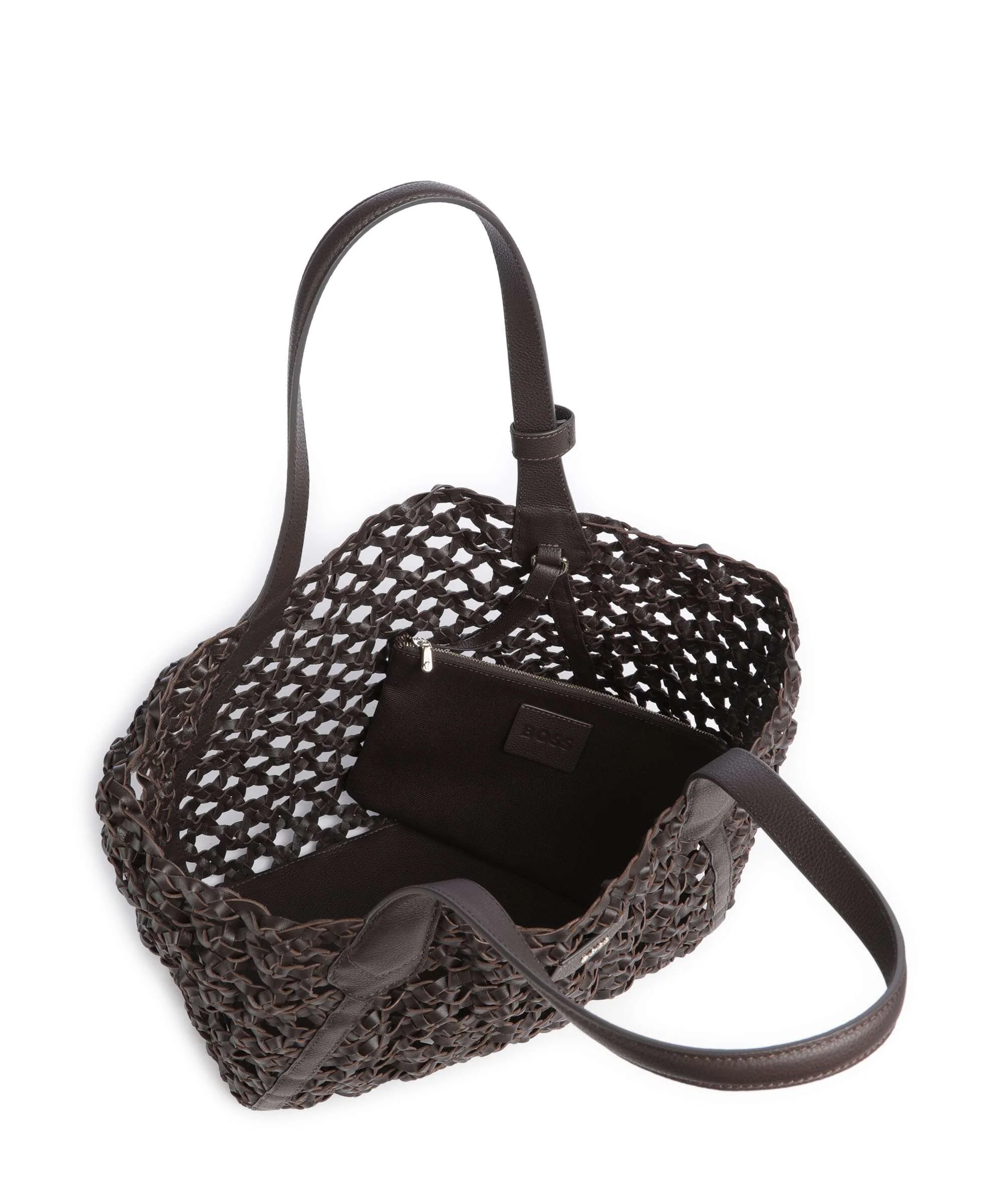 BOSS Lenah Hobo bag dark brown - Image 6