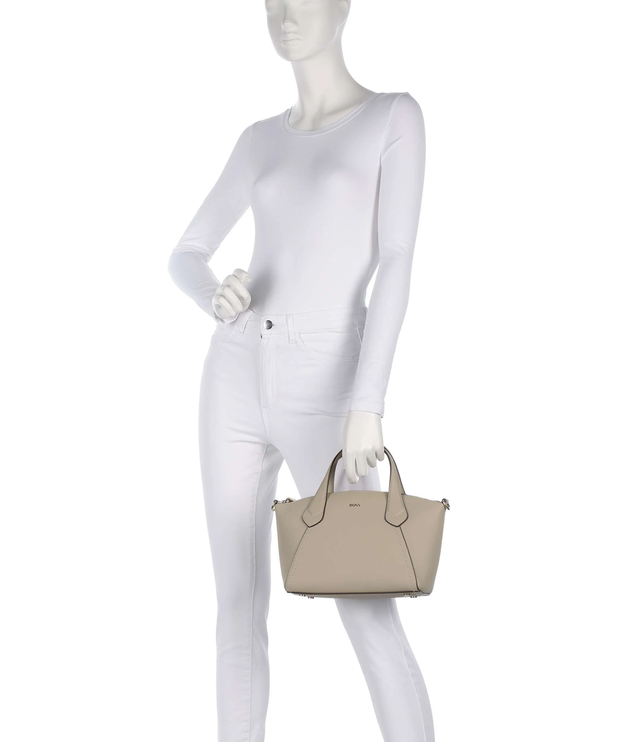 BOSS Lenah S Handbag light beige - Image 3