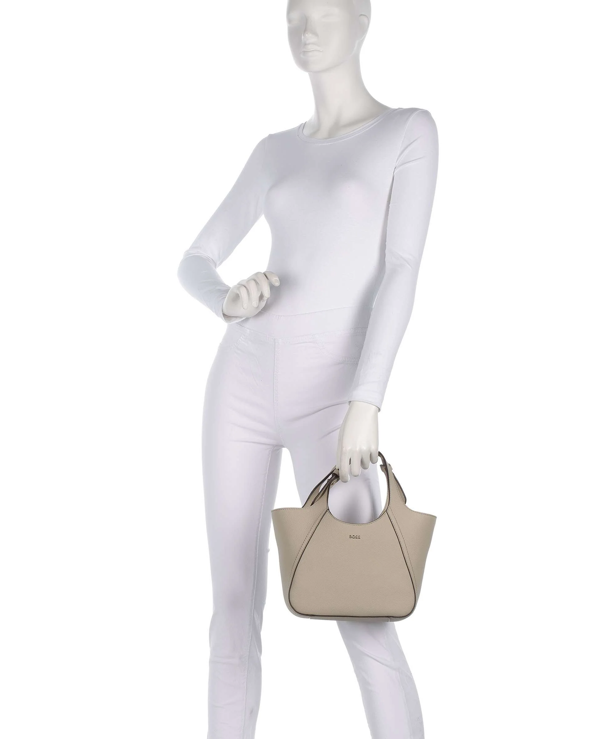 BOSS Lenah Small Handbag light beige - Image 3