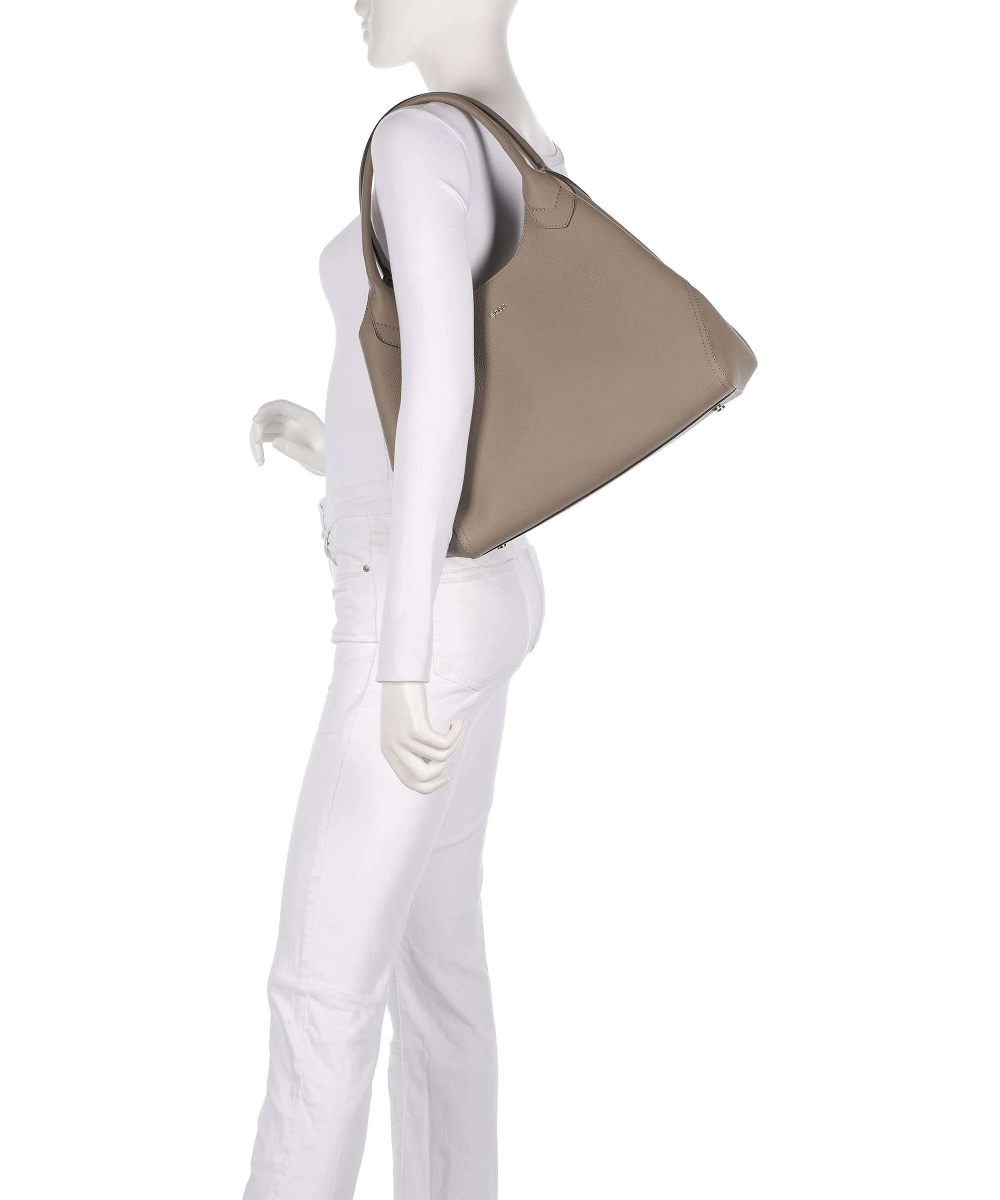 BOSS Lenah Tote bag open brown - Image 3
