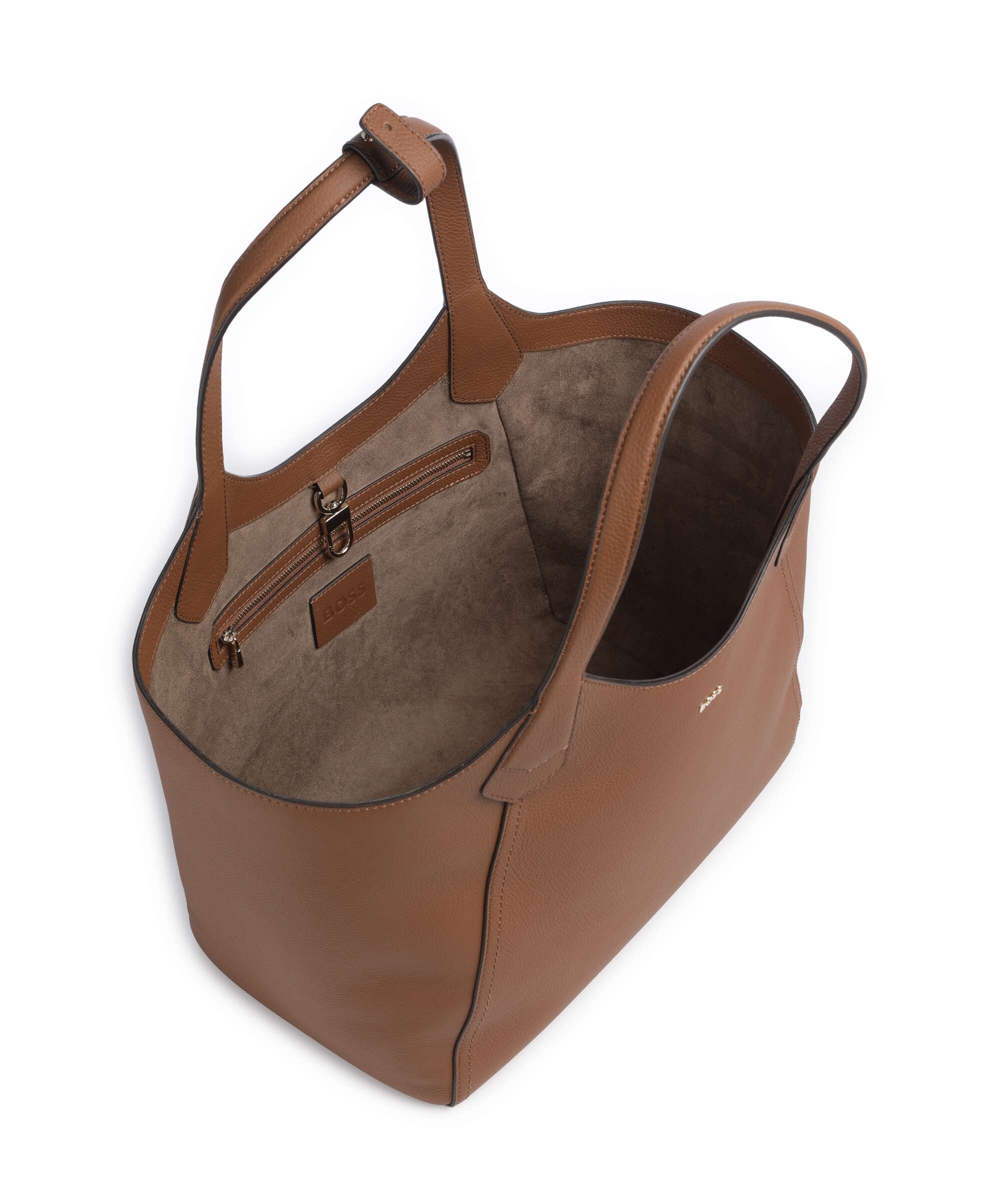 BOSS Lenah Tote bag medium brown - Image 5