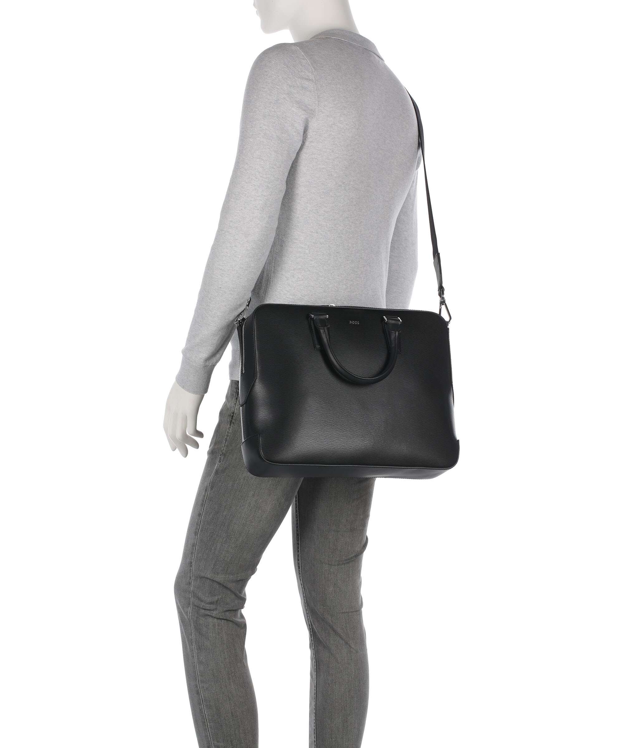 BOSS Luminary Briefcase black - Image 3