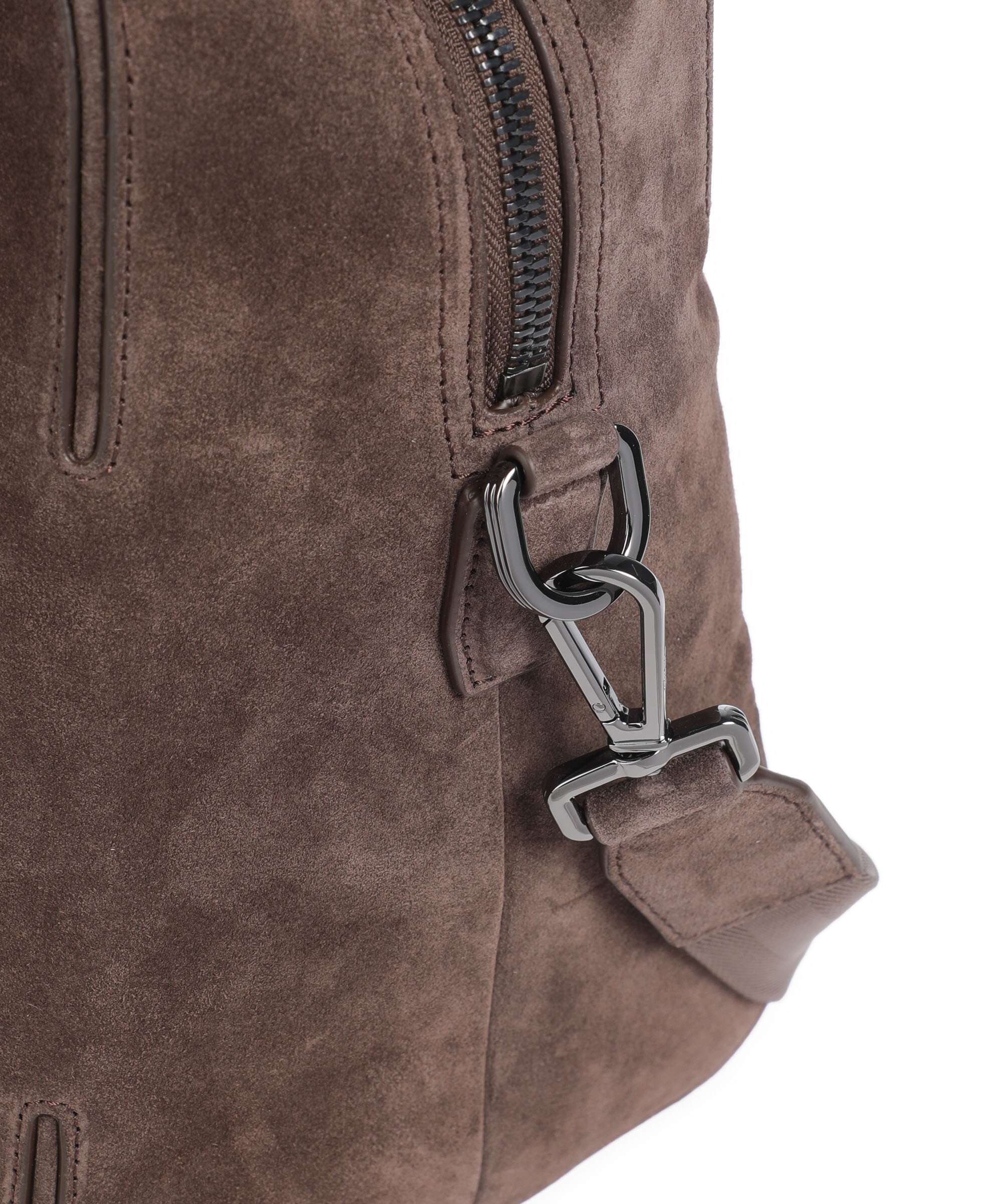 BOSS Madison Weekend bag dark brown - Image 3