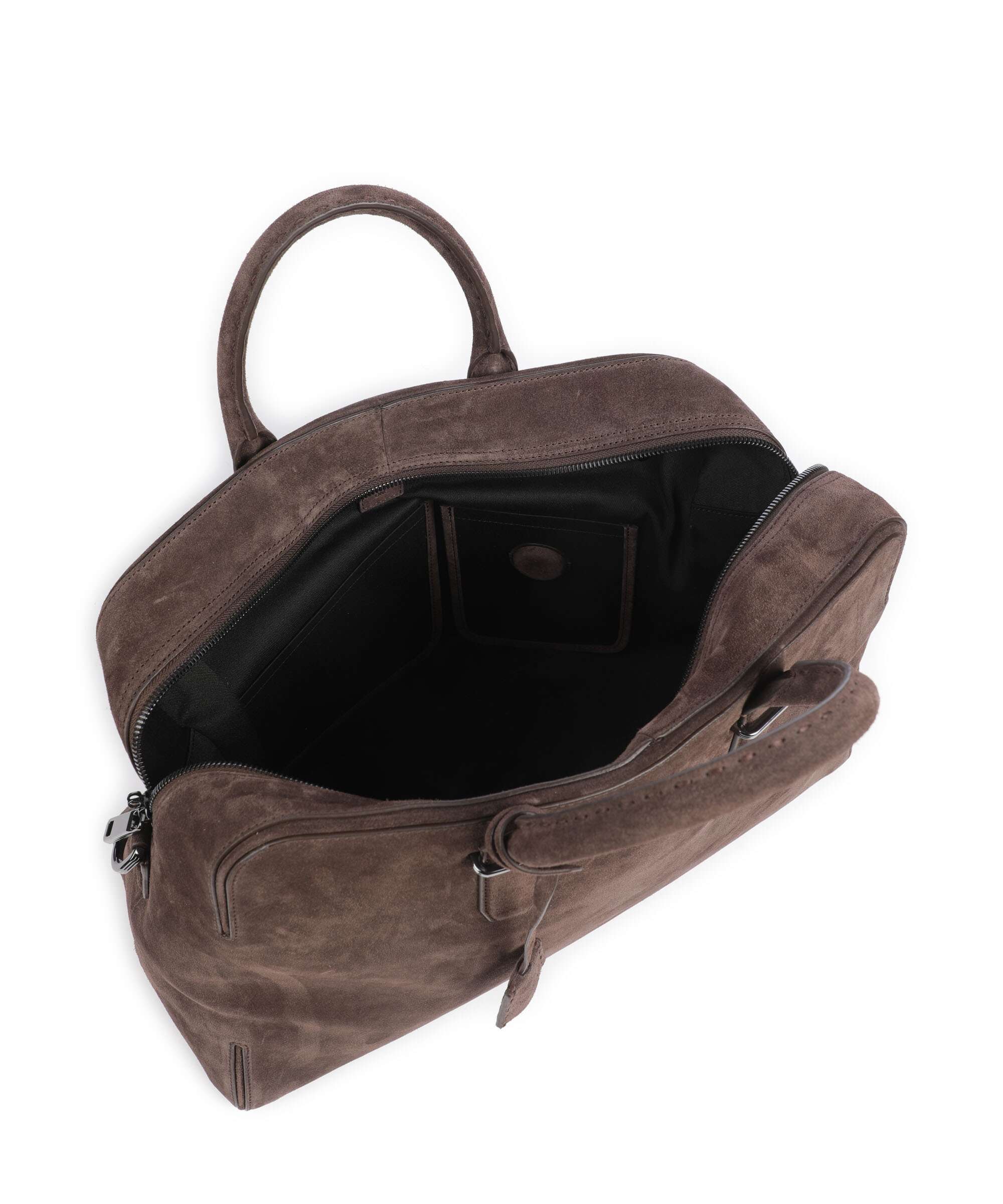 BOSS Madison Weekend bag dark brown - Image 6