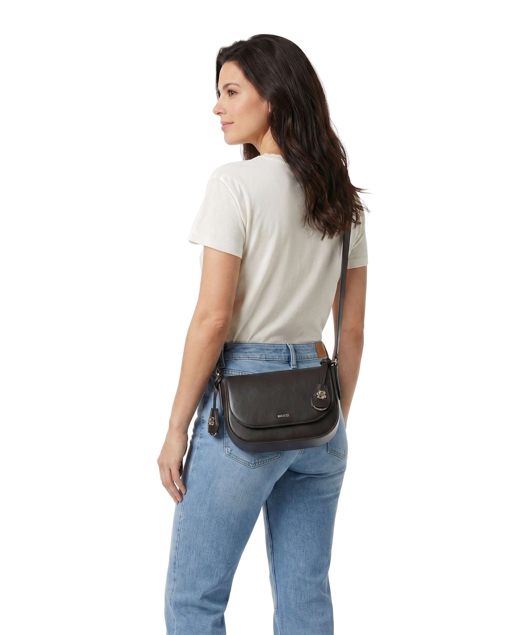 BOSS Numah Crossbody bag dark brown - Image 3