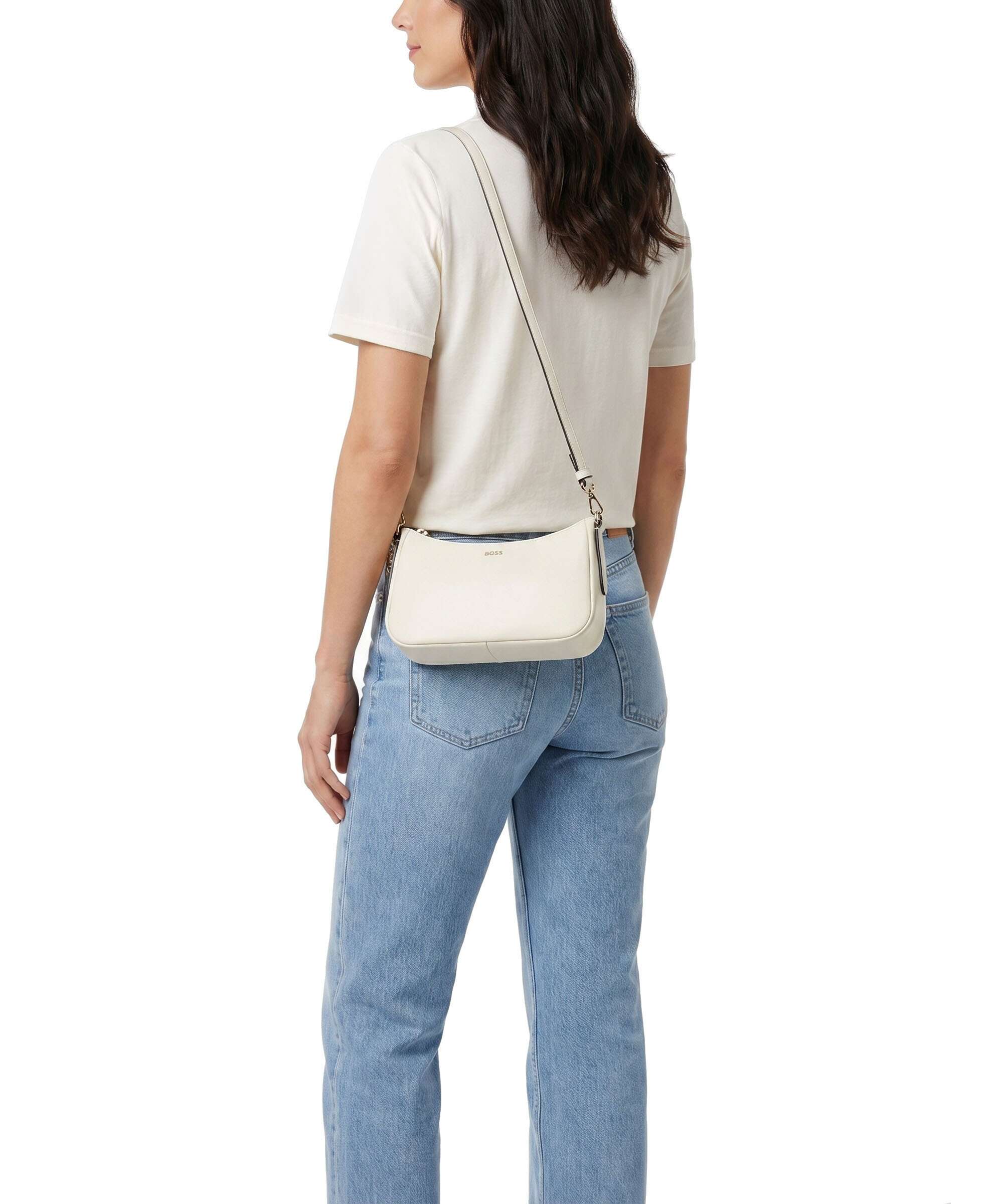 BOSS Numah Crossbody bag open white - Image 3