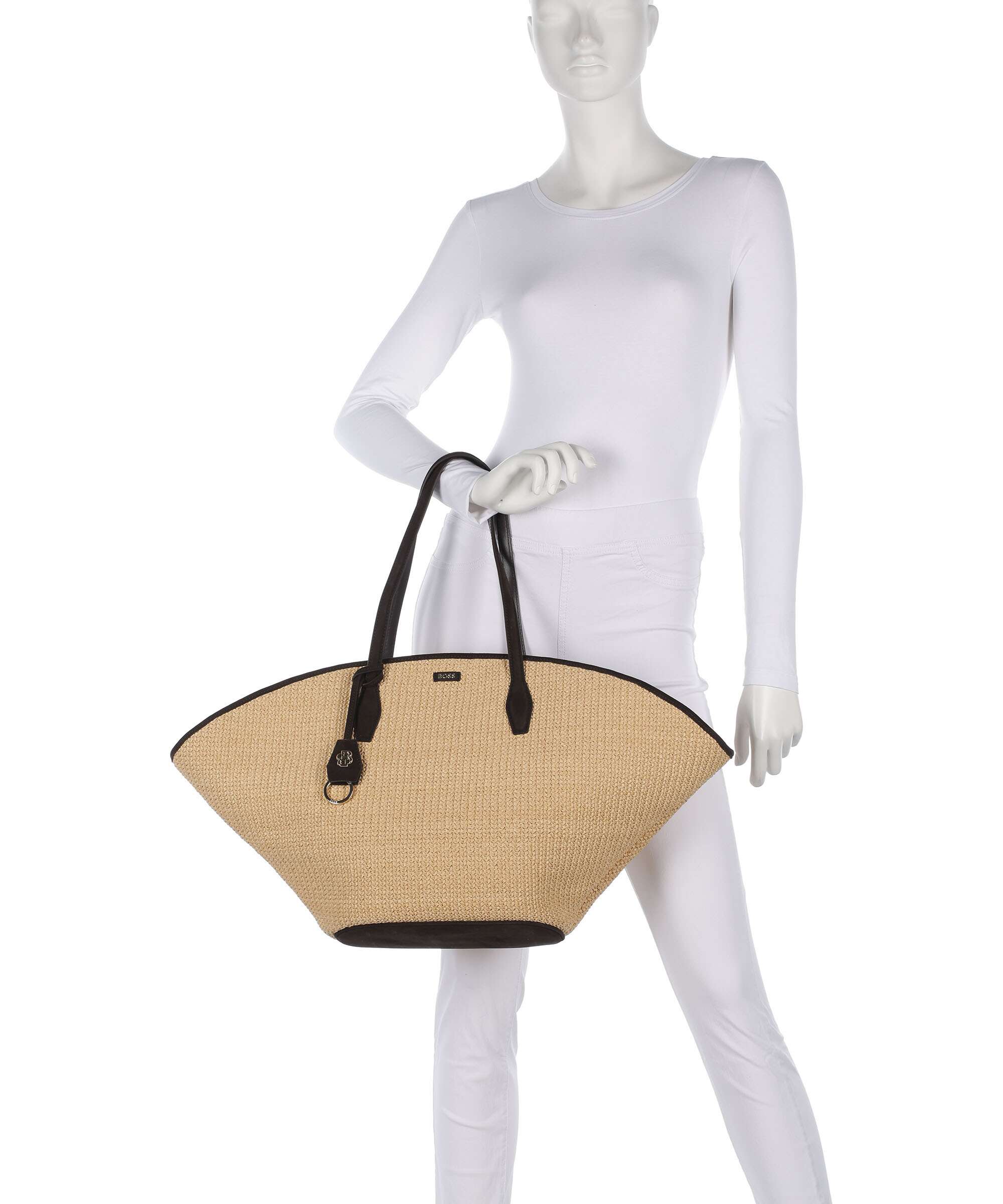 BOSS Numah Tote bag open white - Image 3