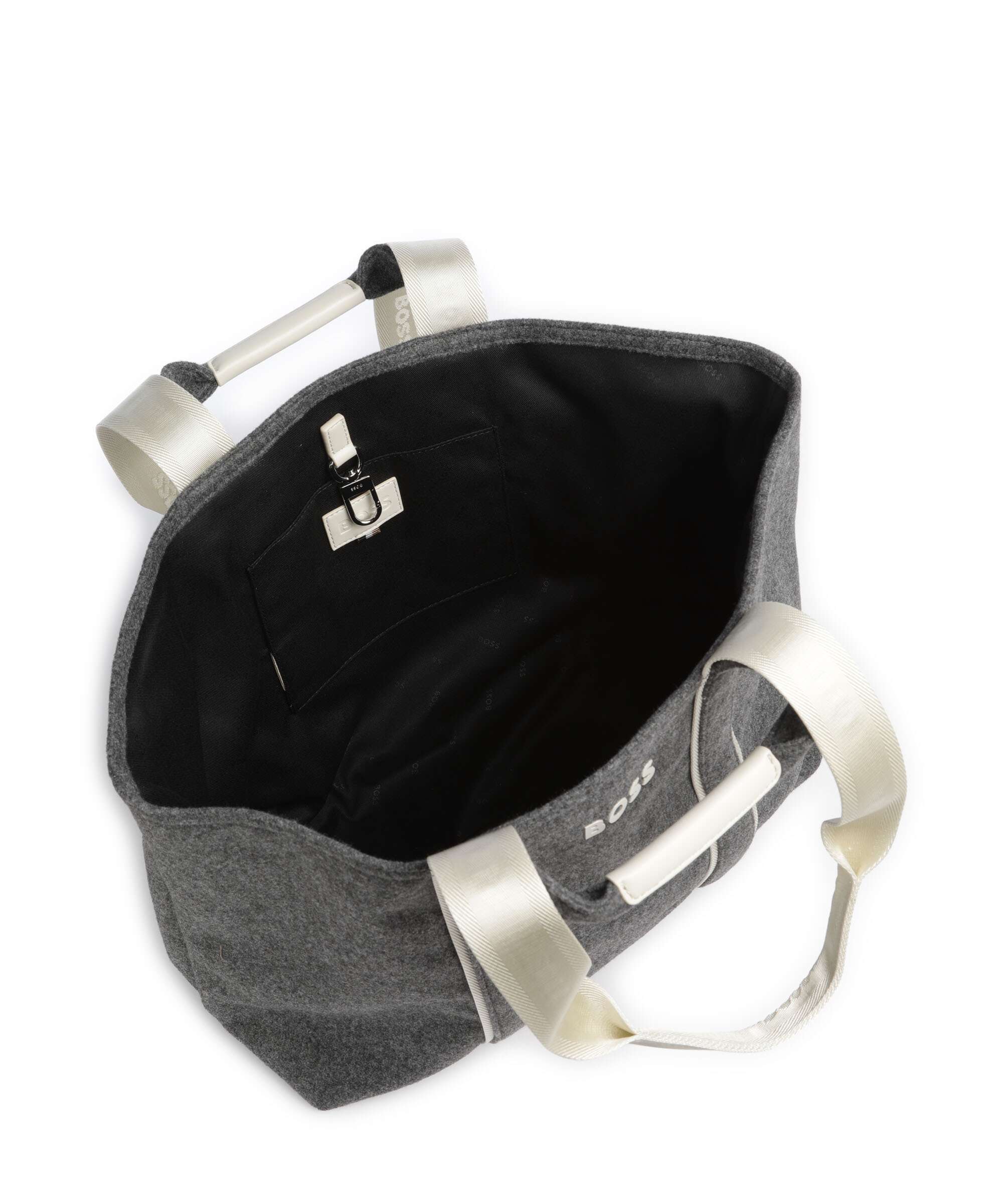 BOSS Palmah Tote bag dark grey - Image 5